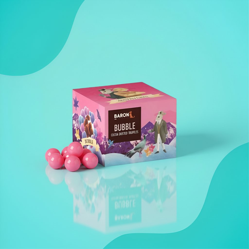 Конфеты Baron Bubble трюфели в какао-обсыпке (вес уточнить по упаковке)