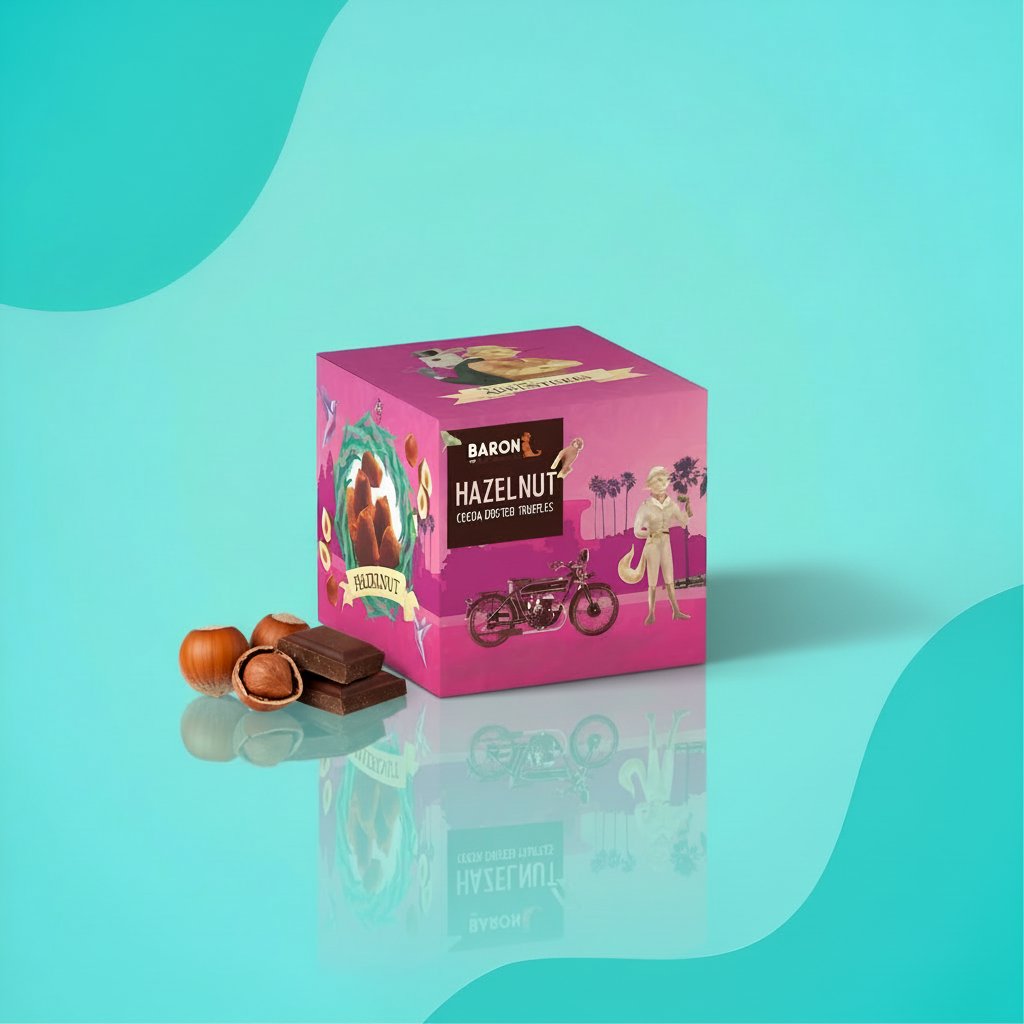 Конфеты Baron Hazelnut трюфели в какао-обсыпке (вес уточнить по упаковке)