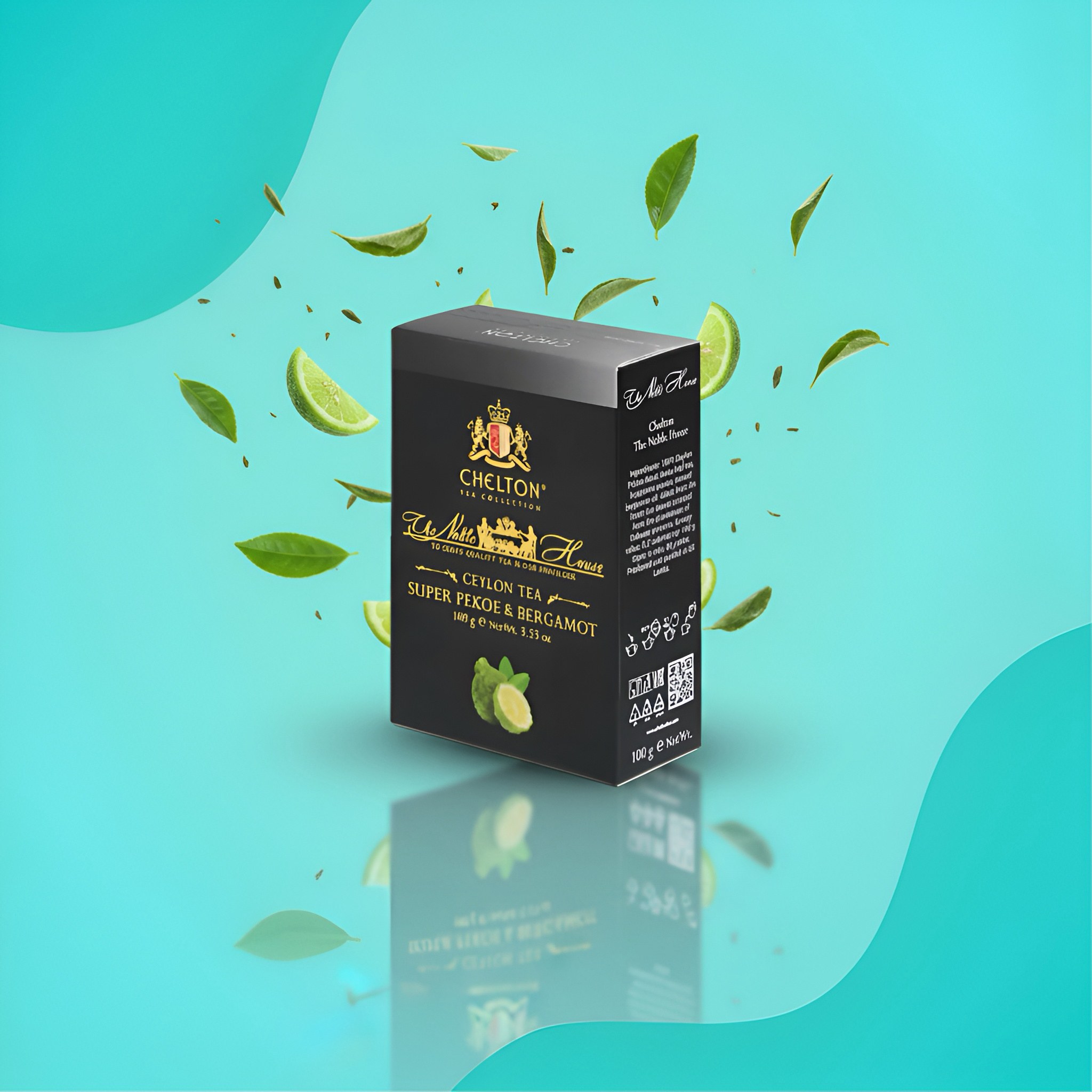Чай чёрный Chelton Super Pekoe & Bergamot с бергамотом листовой 100 г