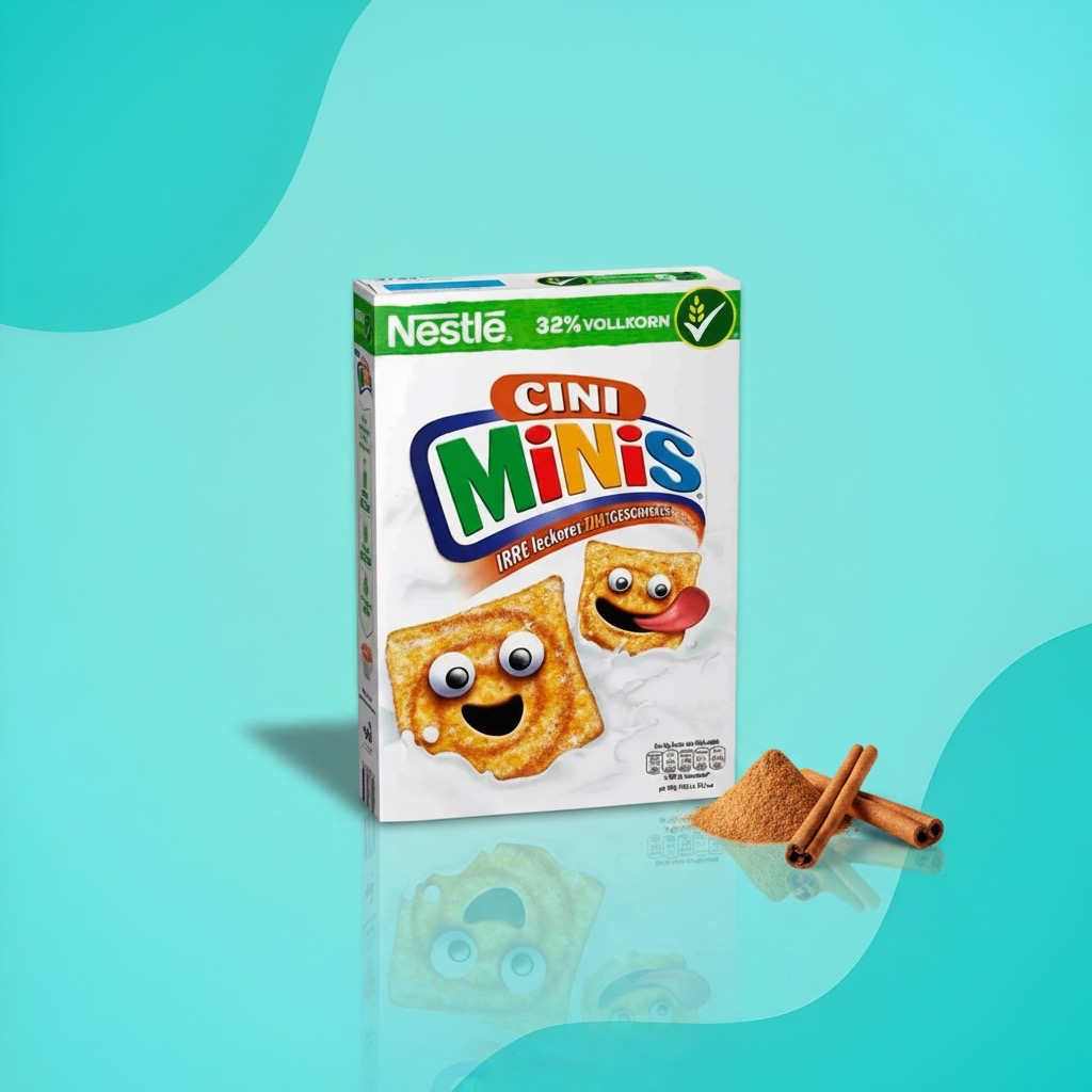 Nestlé Cini Minis, готовый завтрак с корицей, вес уточнить