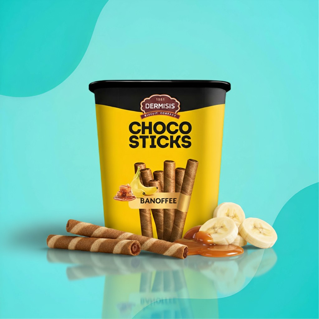 Dermisis Choco Sticks Banoffee, 400 г