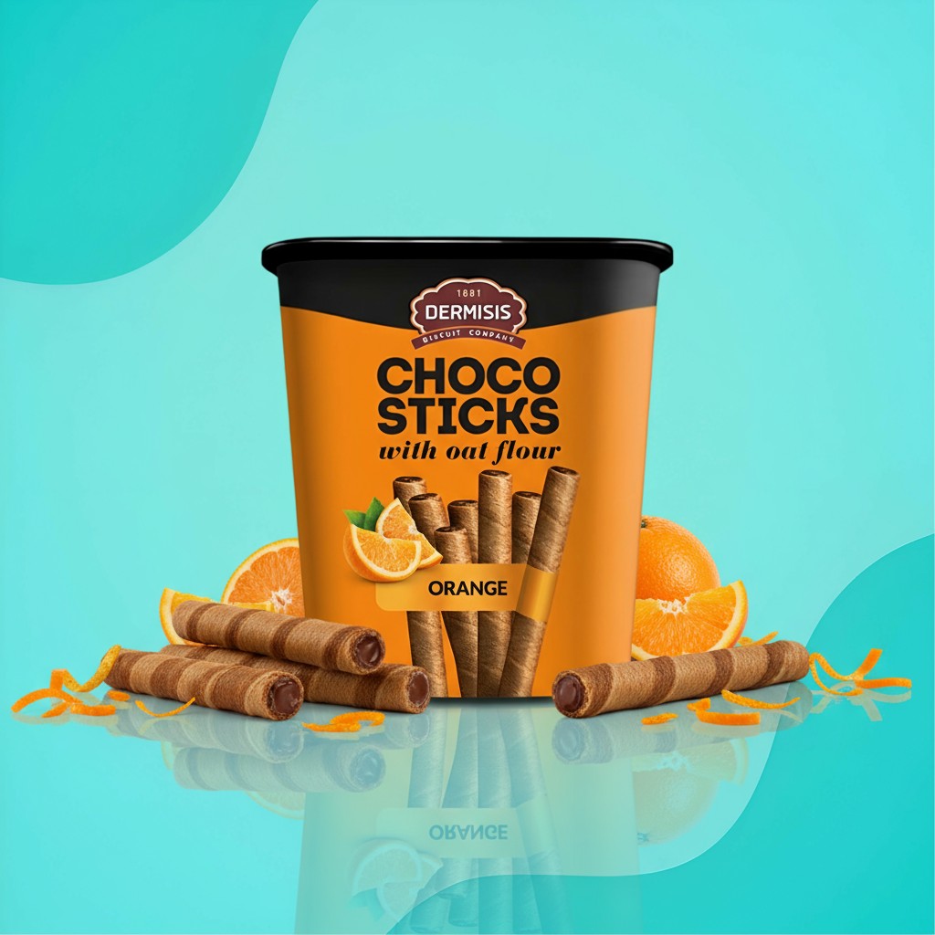 Dermisis Choco Sticks Orange, 400 г