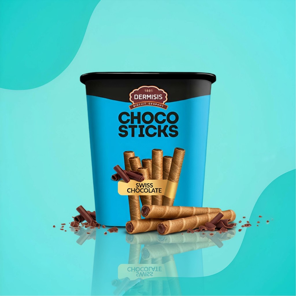 Dermisis Choco Sticks Swiss Chocolate, 400 г