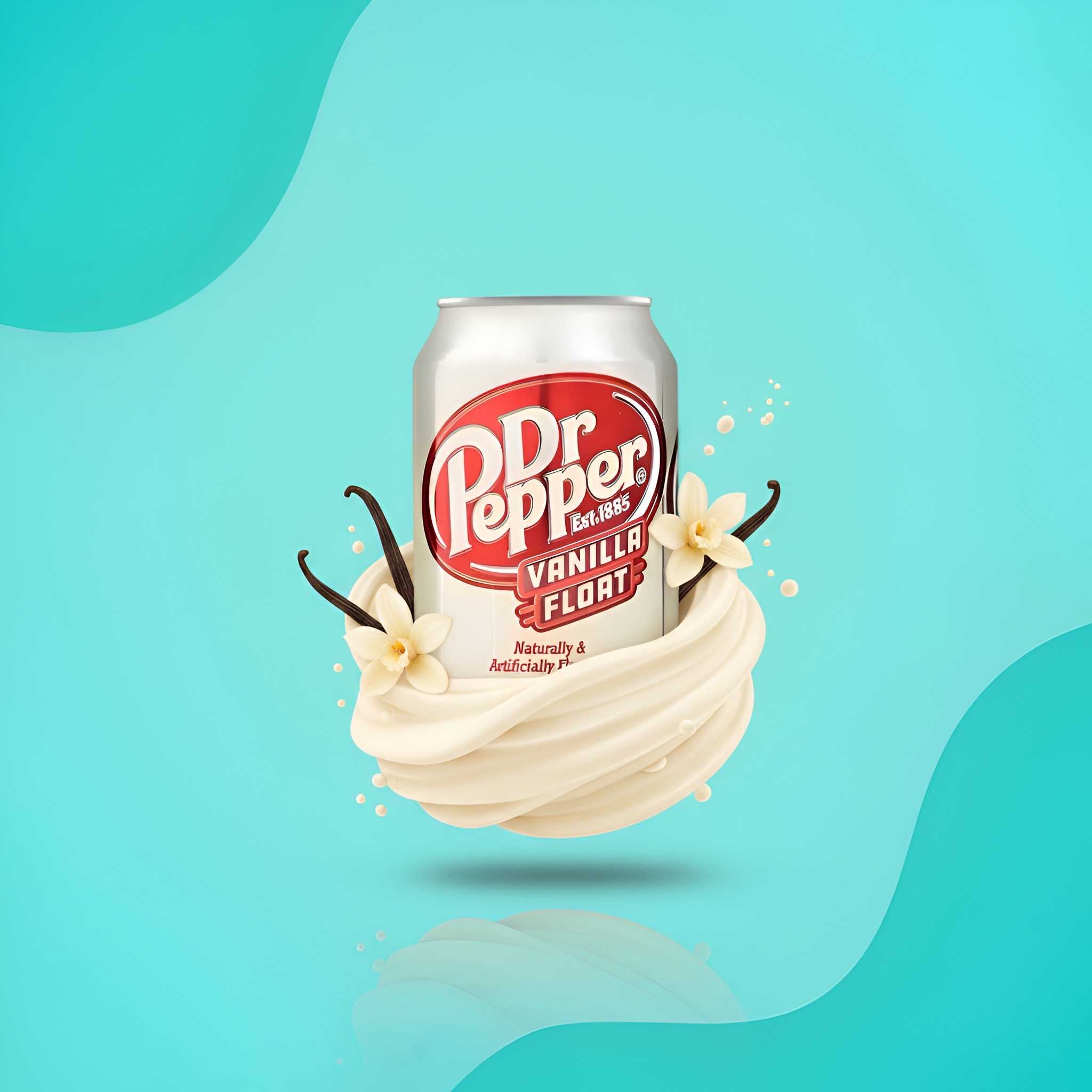 Dr Pepper Ванильный пломбир, 355 мл