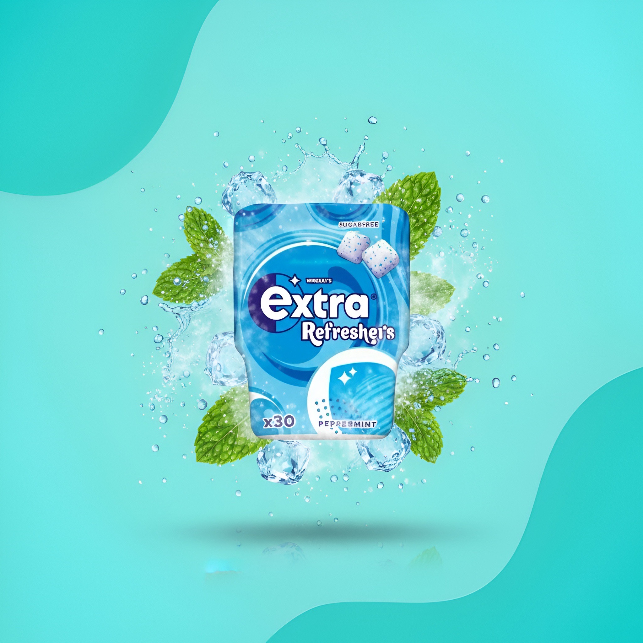 Extra Refreshers Перечная мята, 30 шт