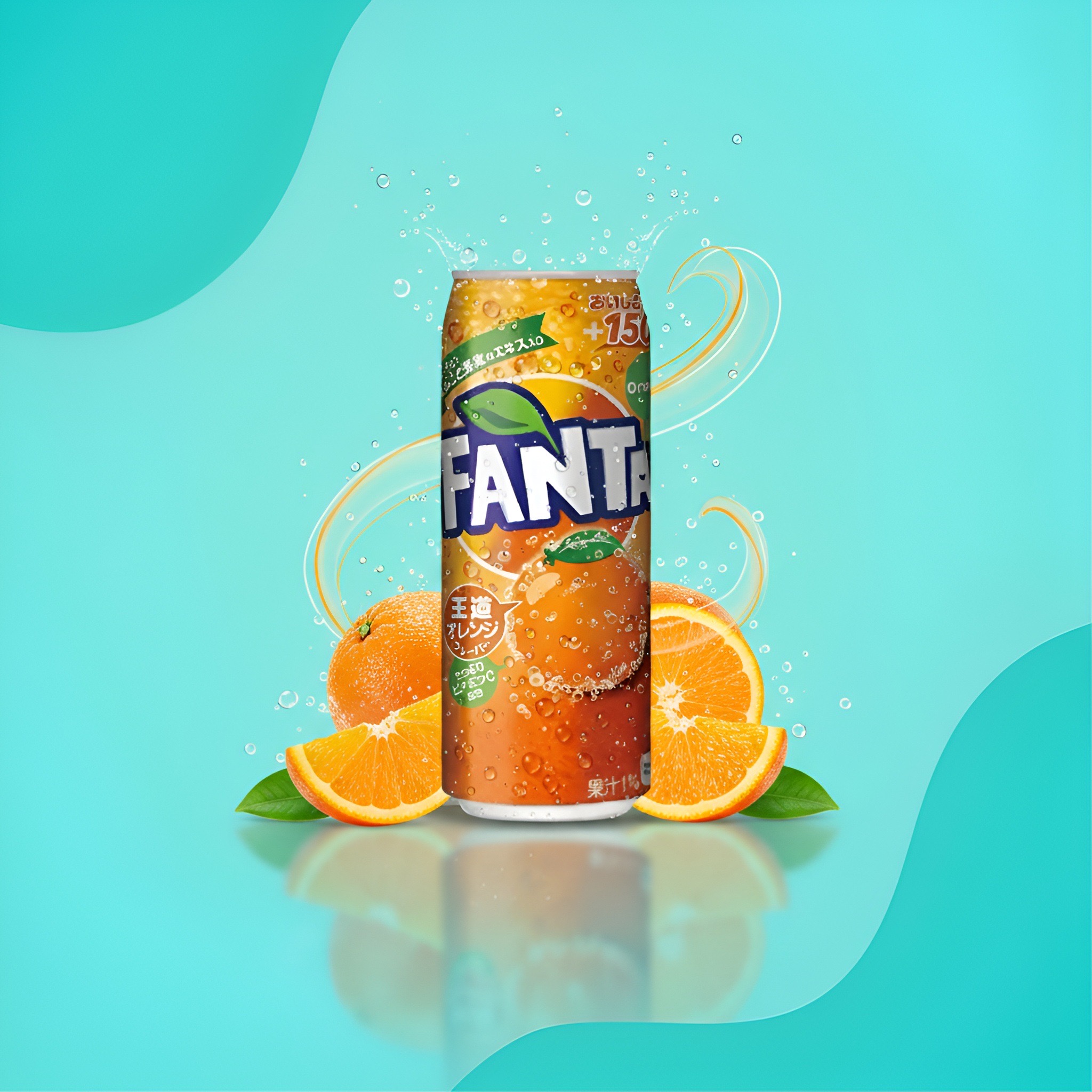 Fanta апельсин (Япония), 500 мл
