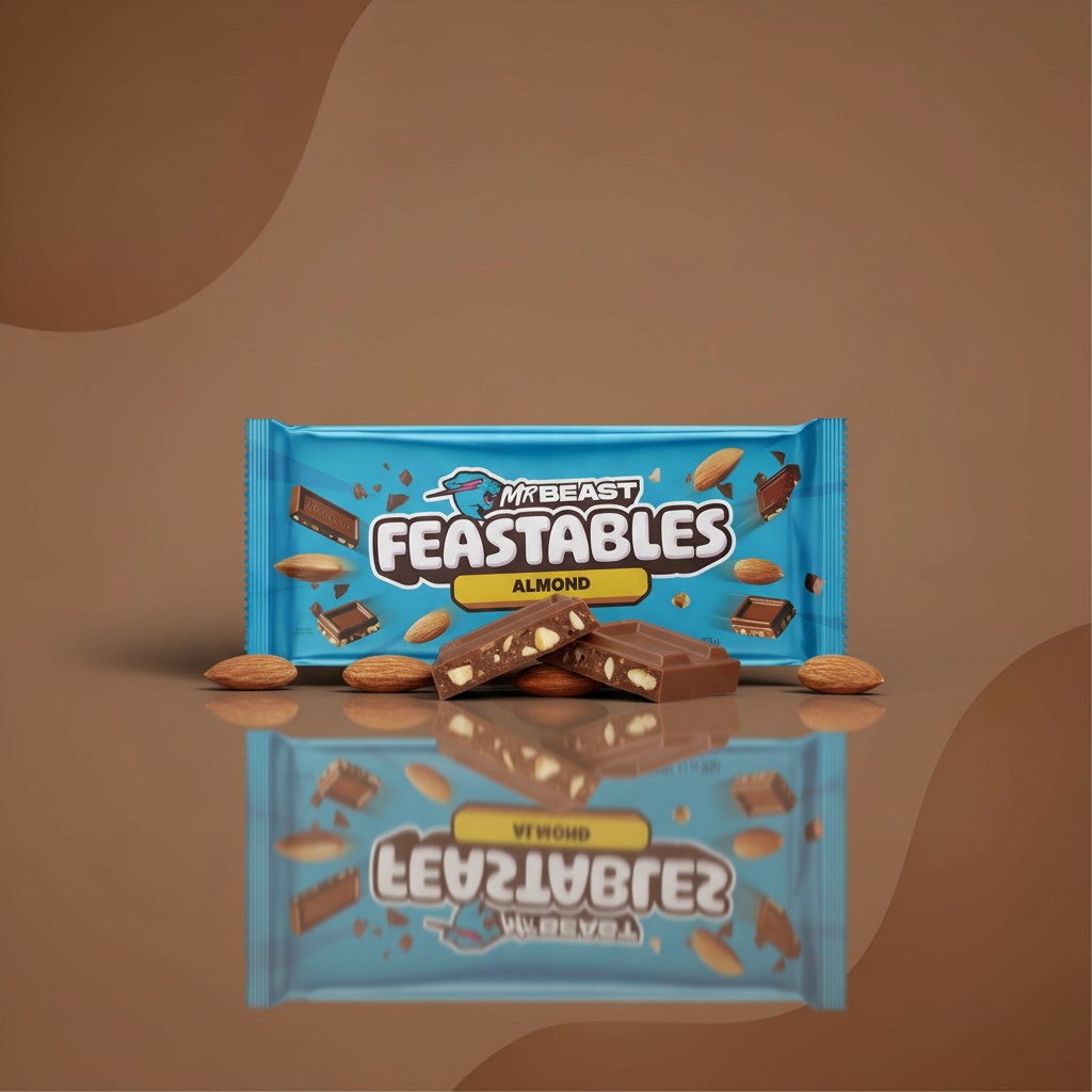 Feastables MrBeast Almond, 60 г