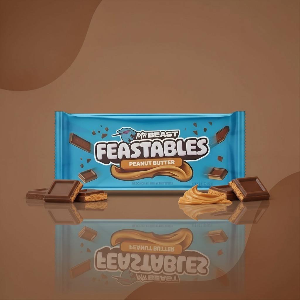 Feastables MrBeast Peanut Butter, 60 г