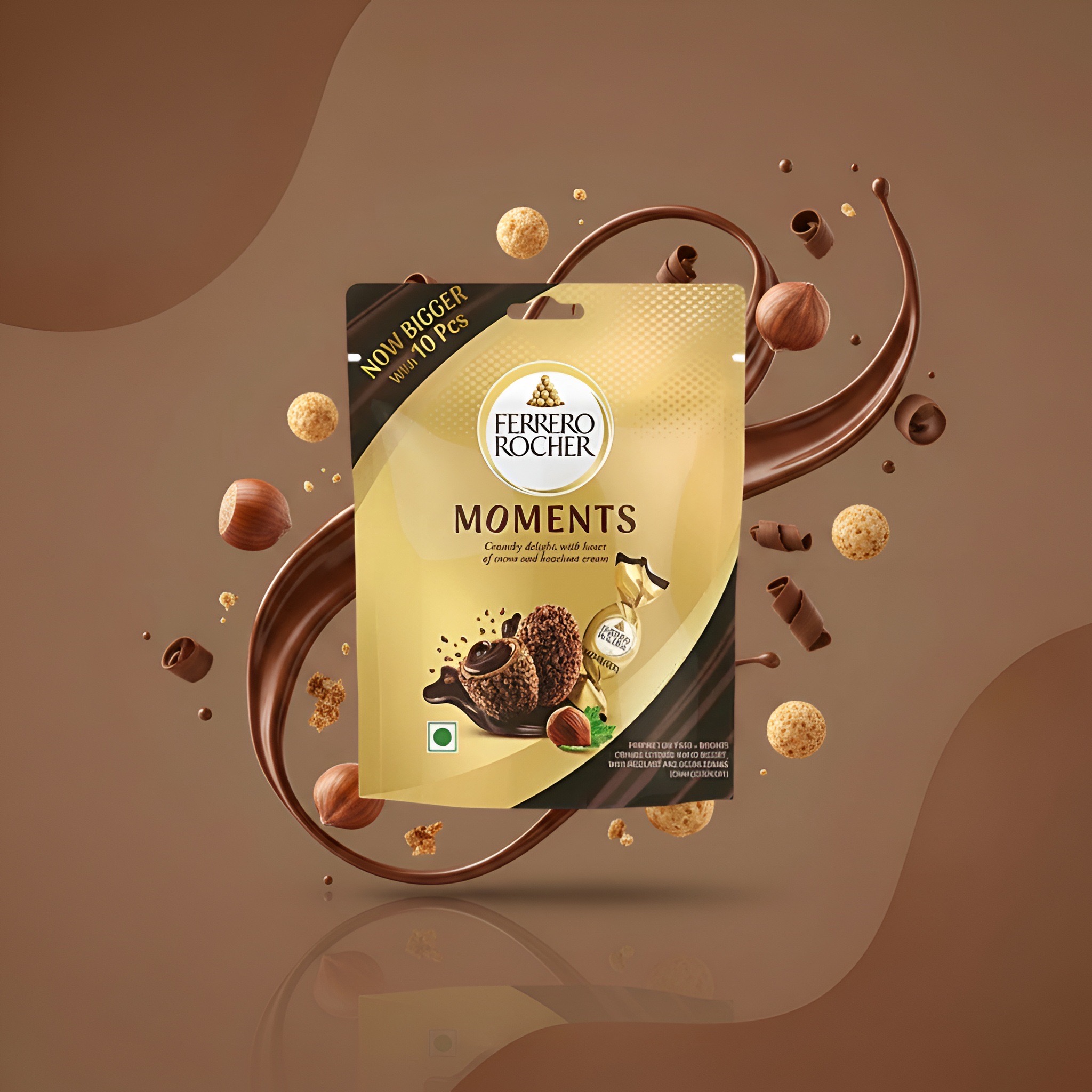 Ferrero Rocher Moments, 10 шт, 46 г