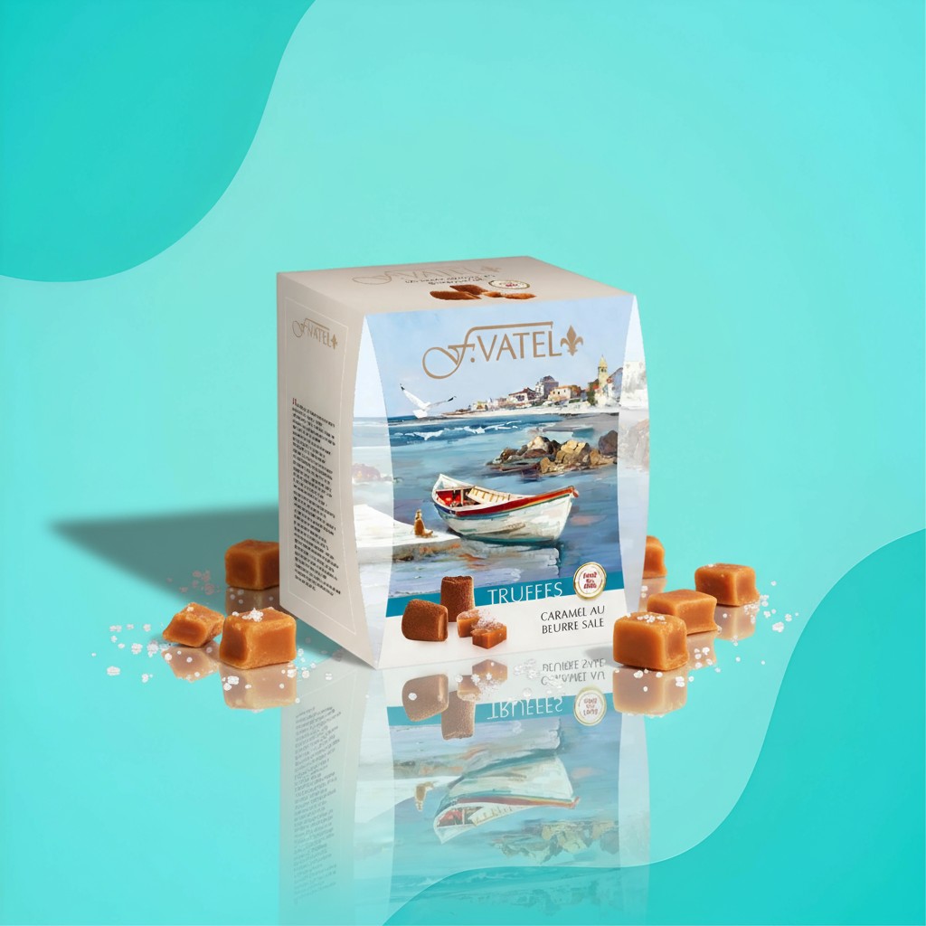 F.Vatel Truffes, солёная карамель, 200 г