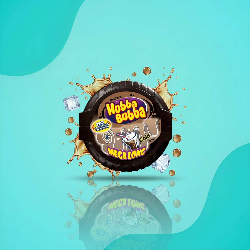 Жевательная резинка Hubba Bubba Mega Long кола 56 г