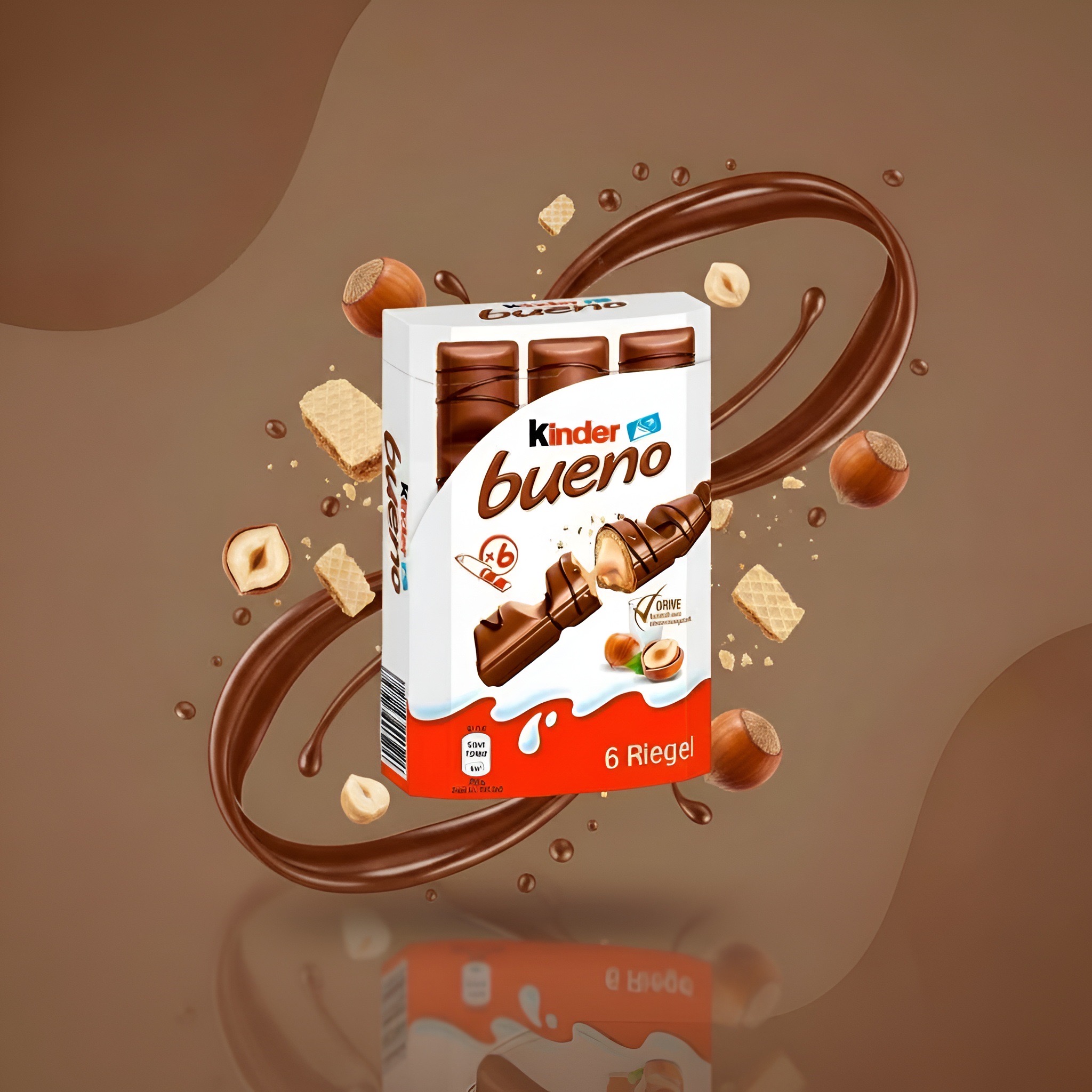 Kinder Bueno, 6 шт, 258 г