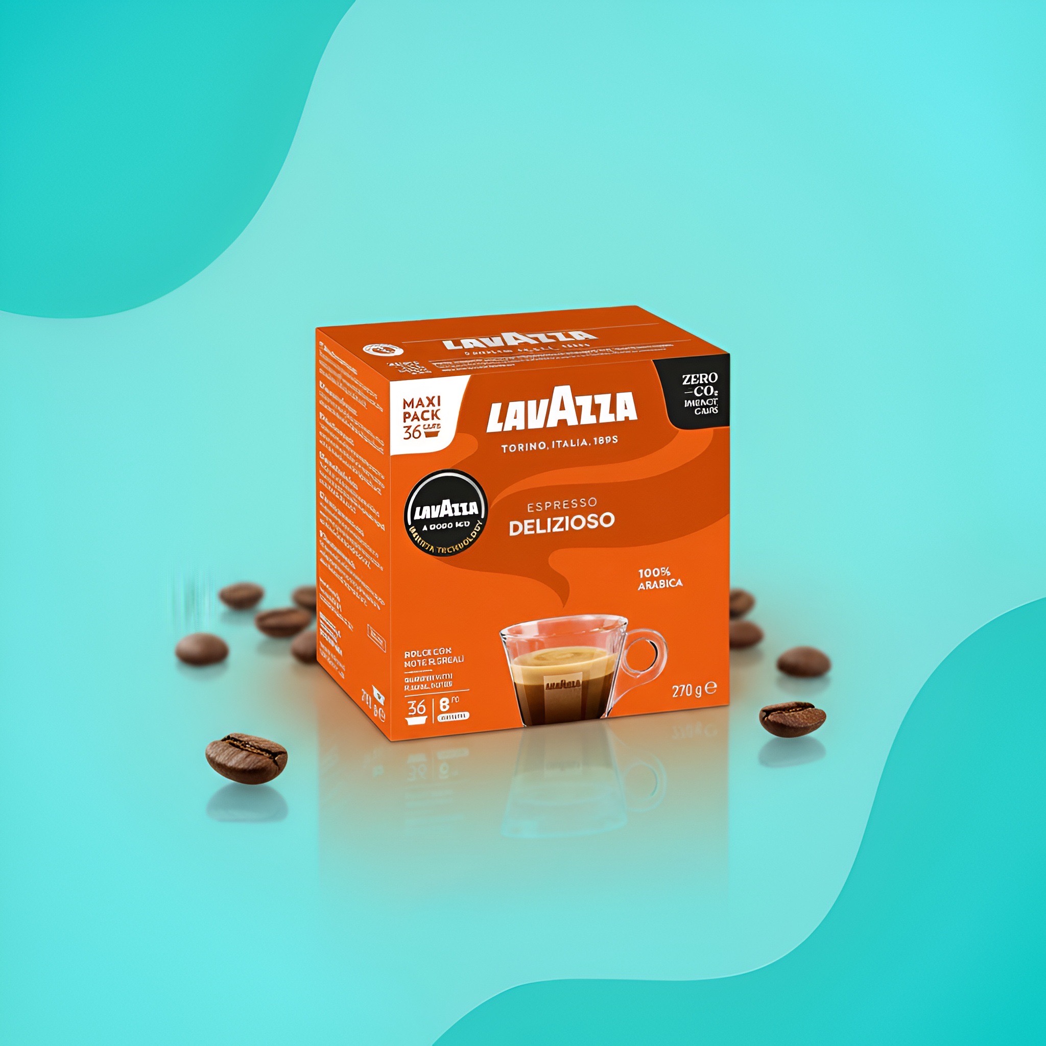 Кофе в капсулах A Modo Mio Espresso Delizioso (Maxi Pack), 270 г (36 капсул)