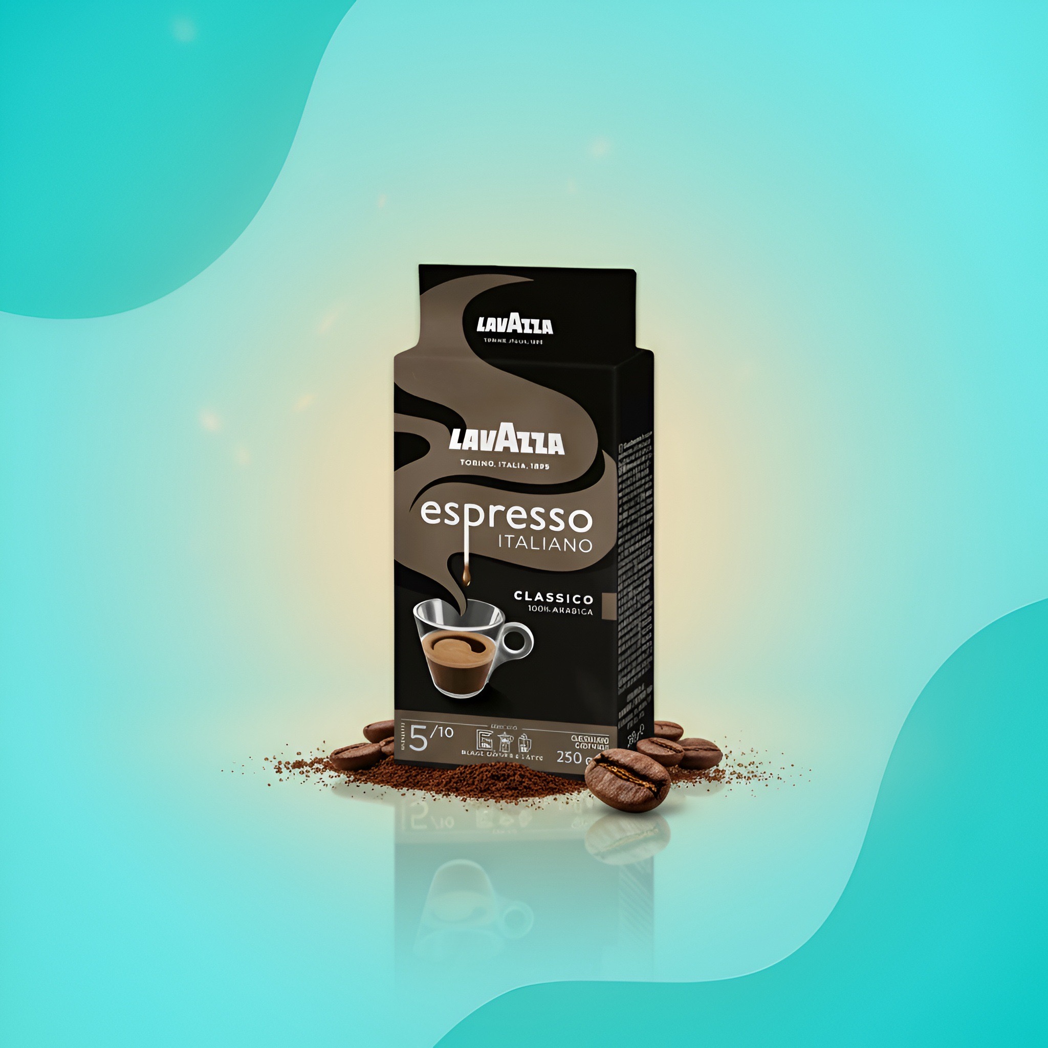 Кофе молотый Espresso Italiano Classico, пачка, 250 г