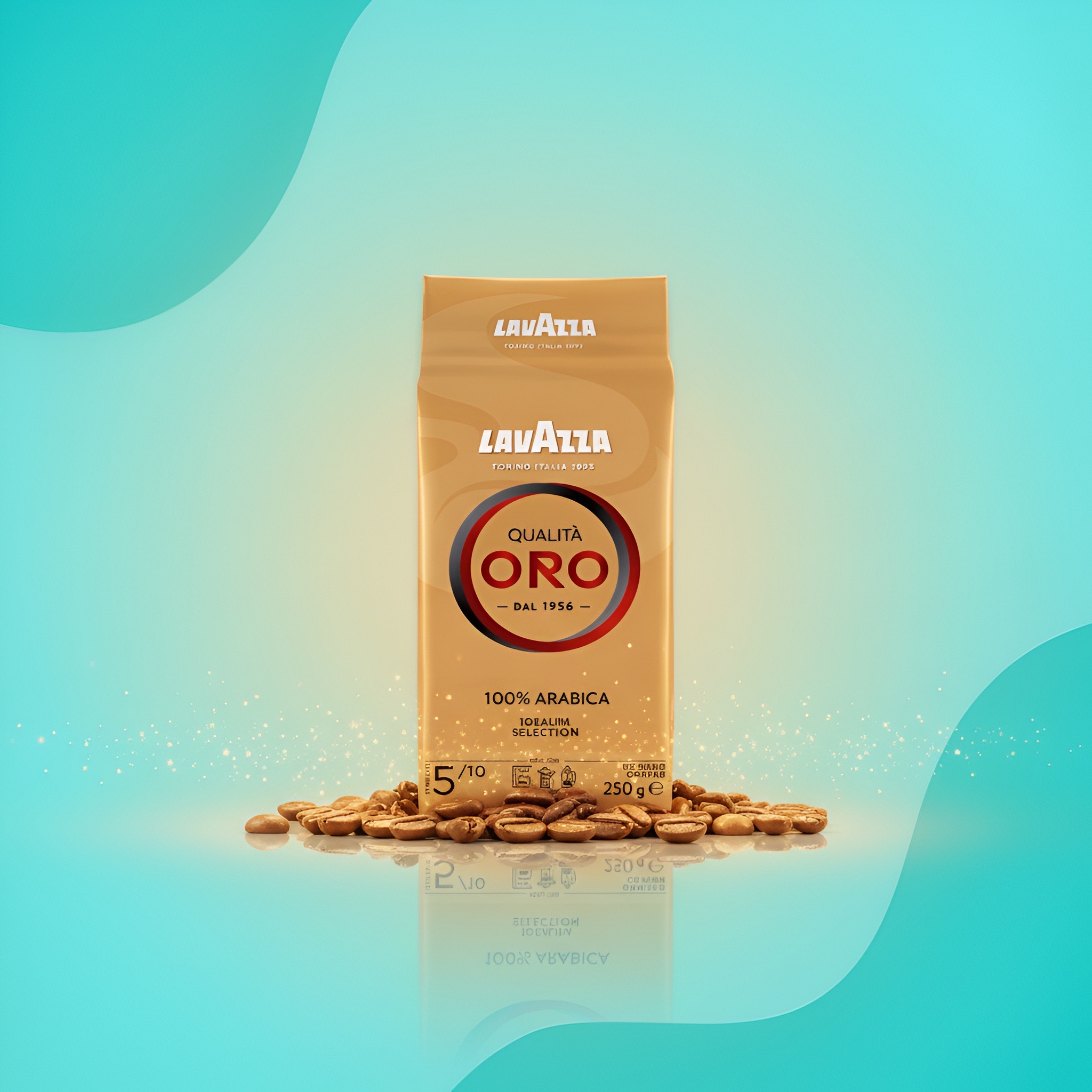 Кофе молотый Qualità Oro, пачка, 250 г