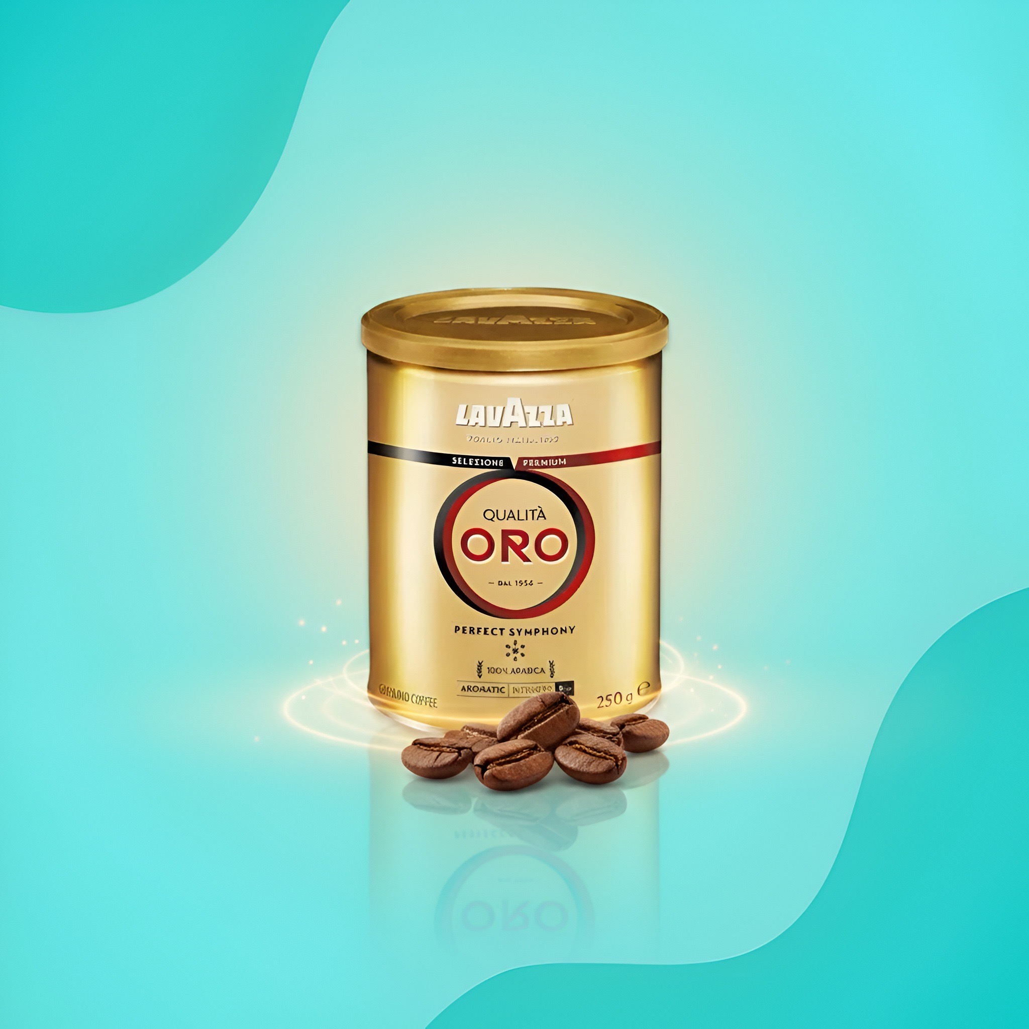 Кофе молотый Qualità Oro, жестяная банка, 250 г