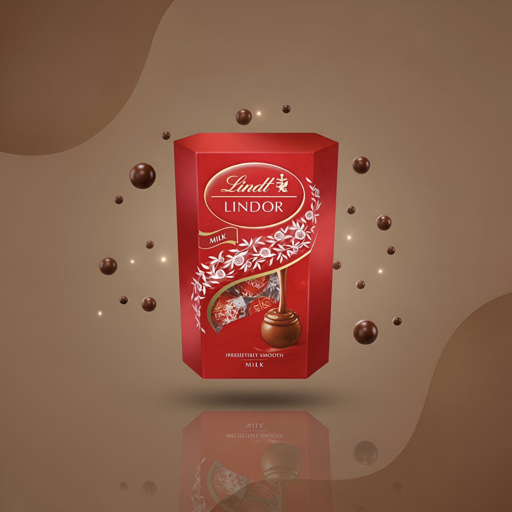 Конфеты Lindor Молочный шоколад, 200 г