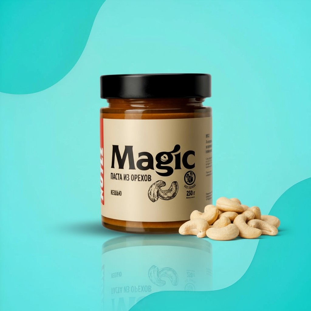 Magic Nutz паста из орехов, кешью, 250 г