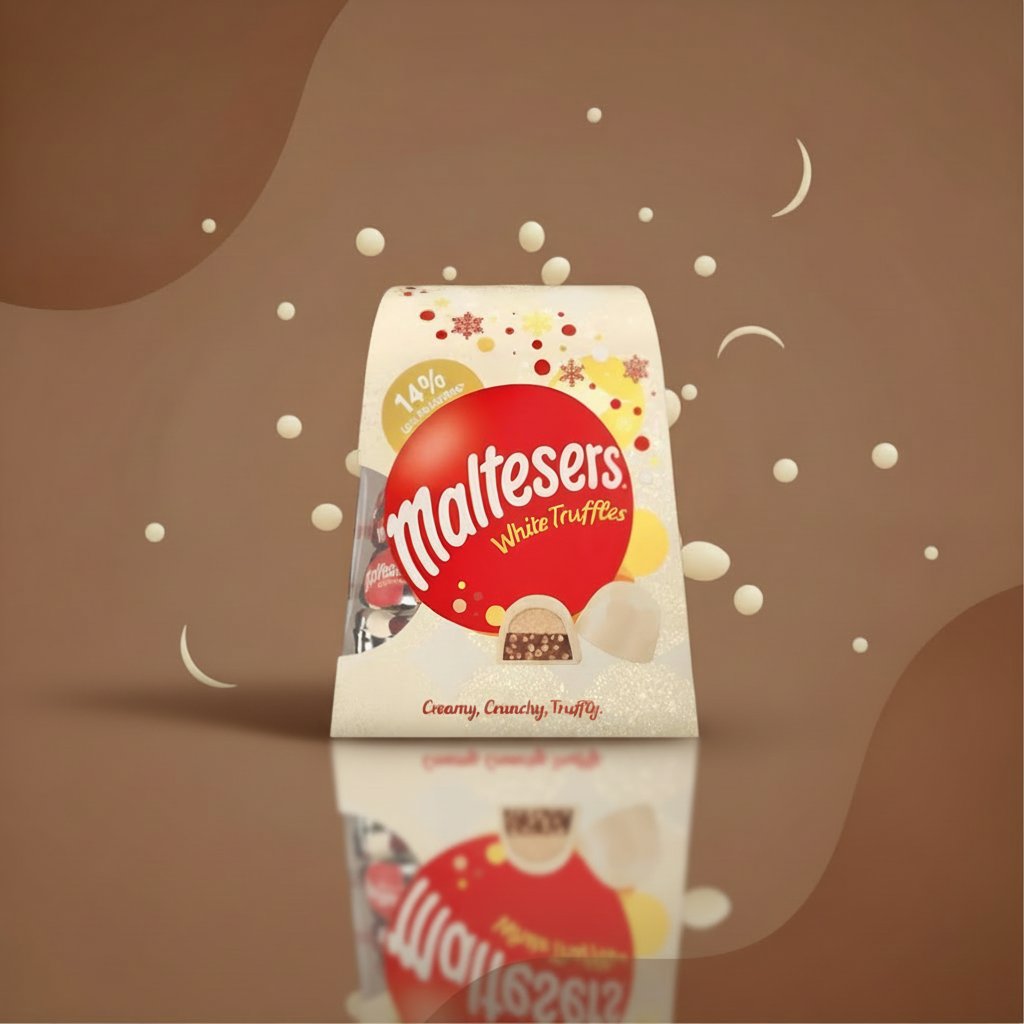 Конфеты Maltesers White Truffles белый шоколад 200 г