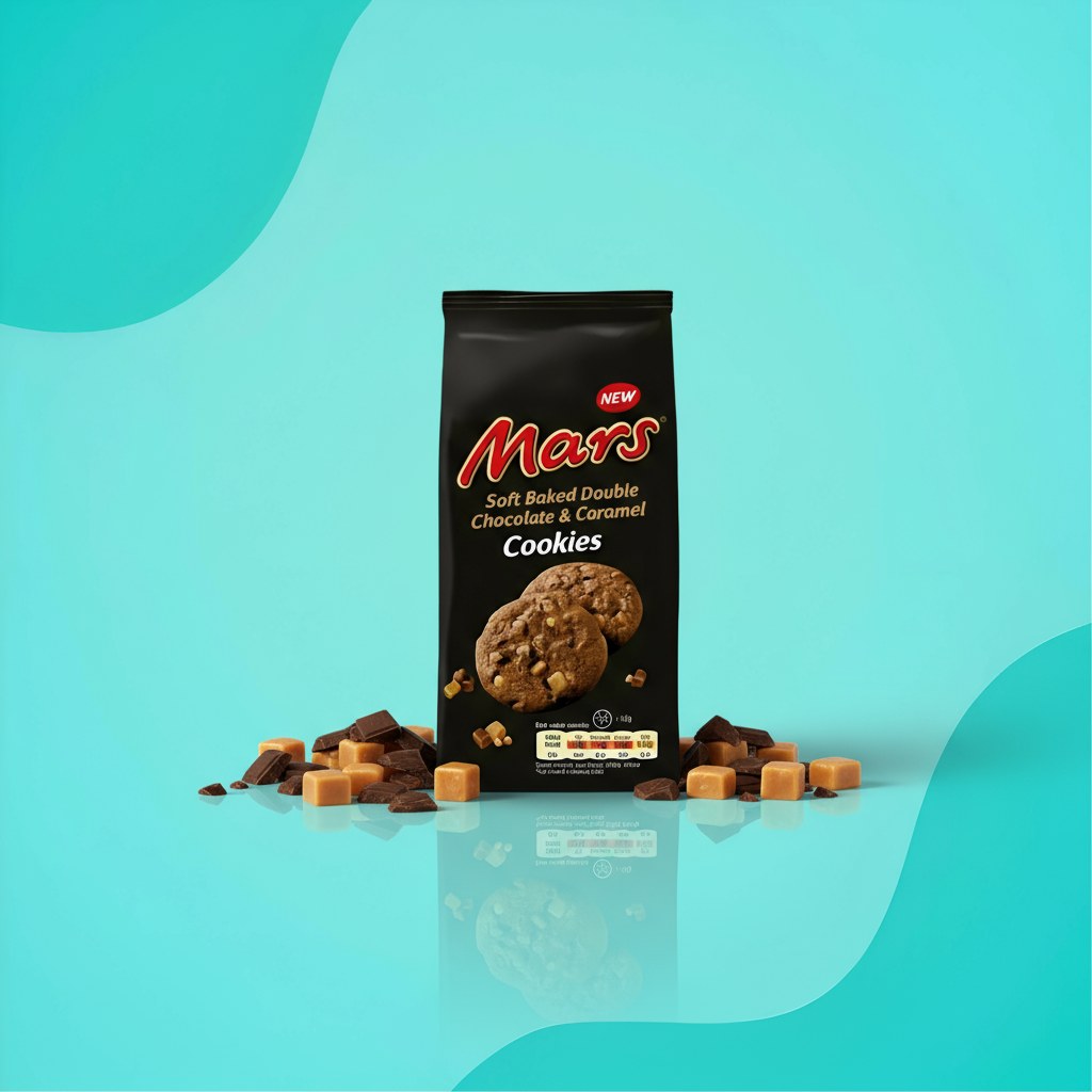 Печенье Mars Soft Baked двойной шоколад и карамель 162 г