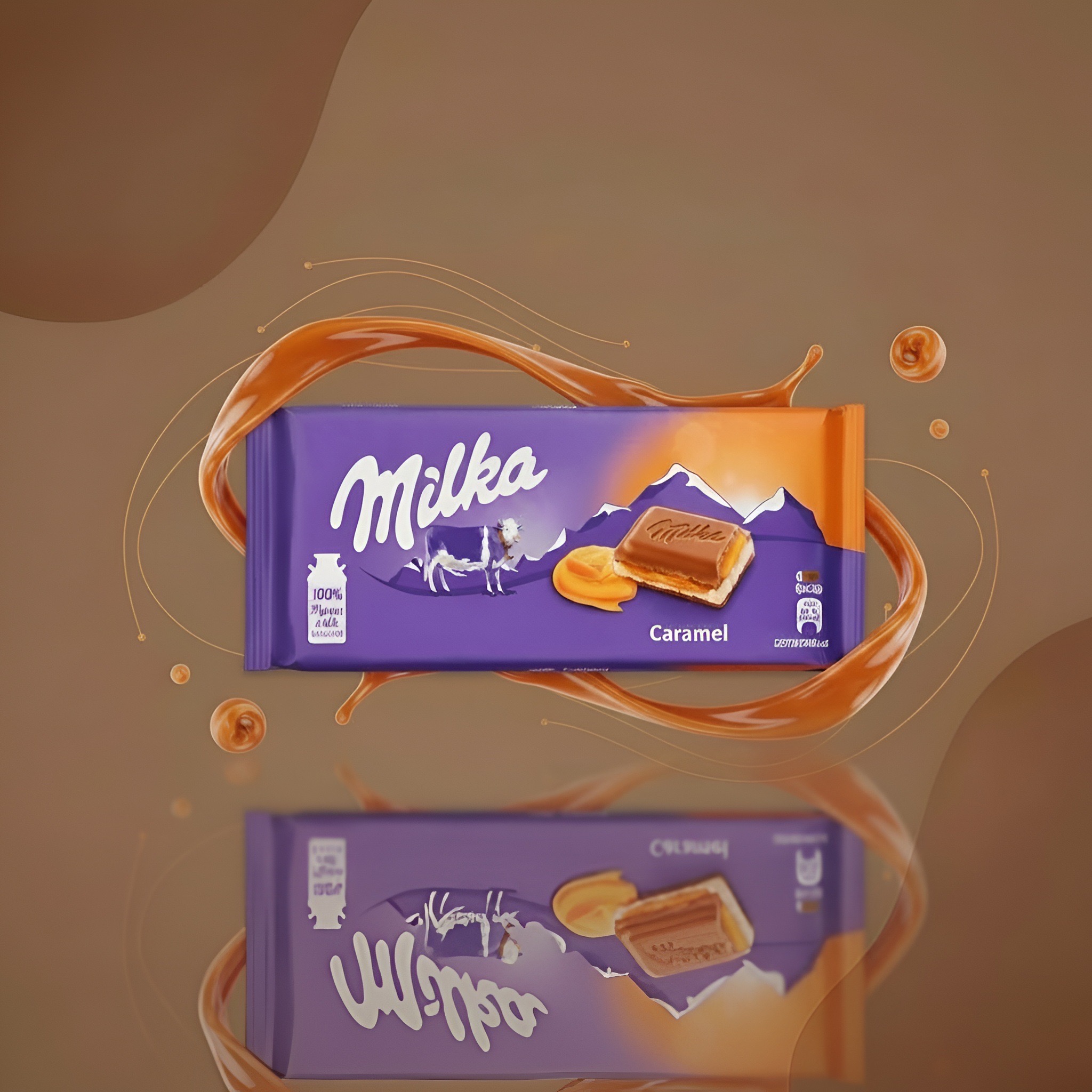 Milka Caramel с карамелью 100 г