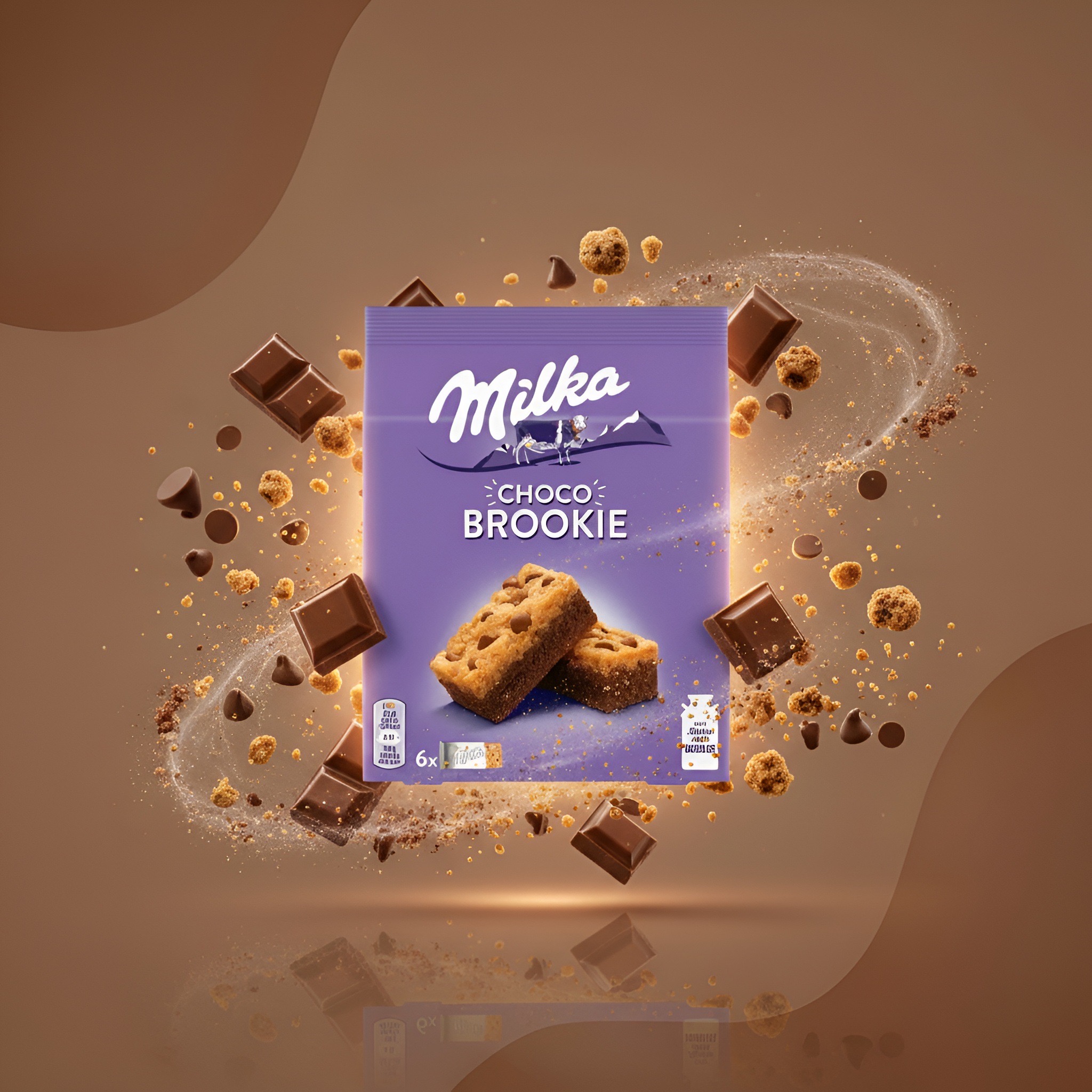 Milka Choco Brookie, 132 г