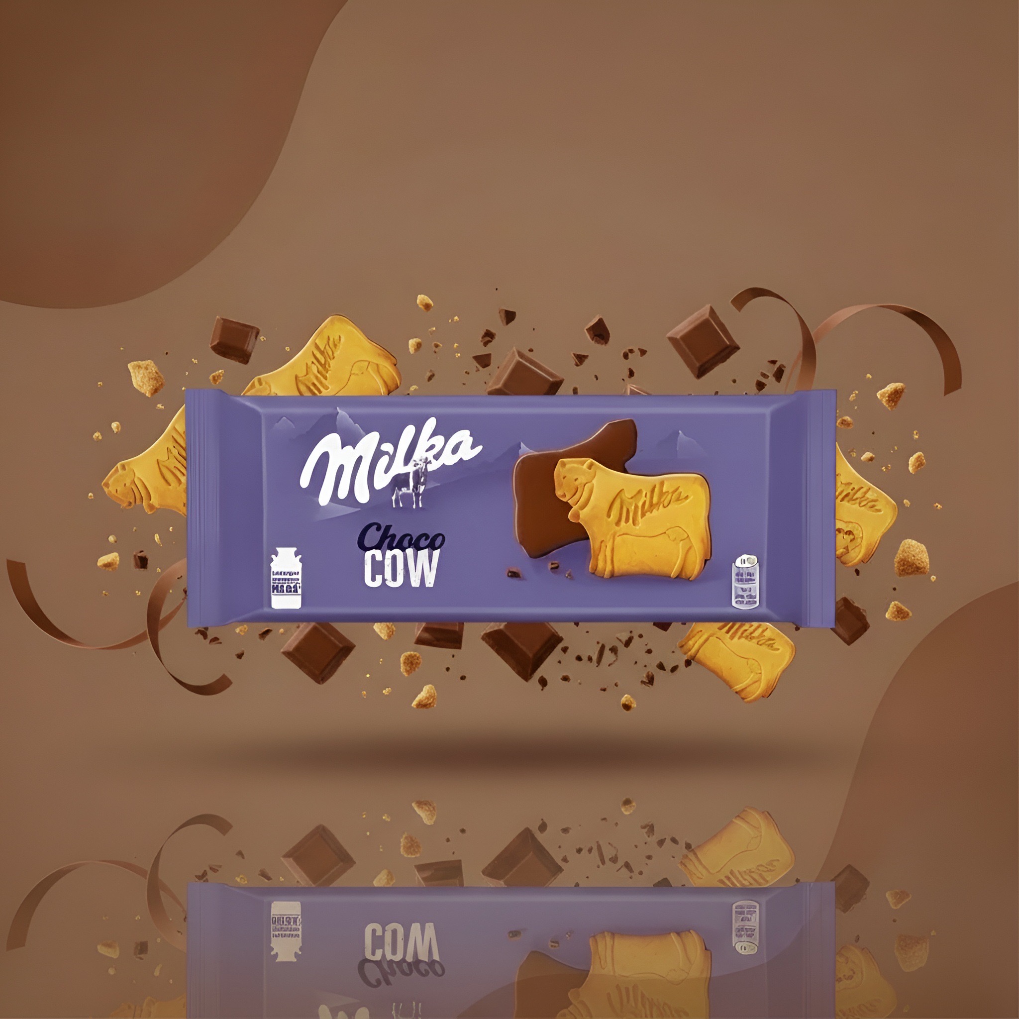 Milka Choco Cow печенье, 150 г