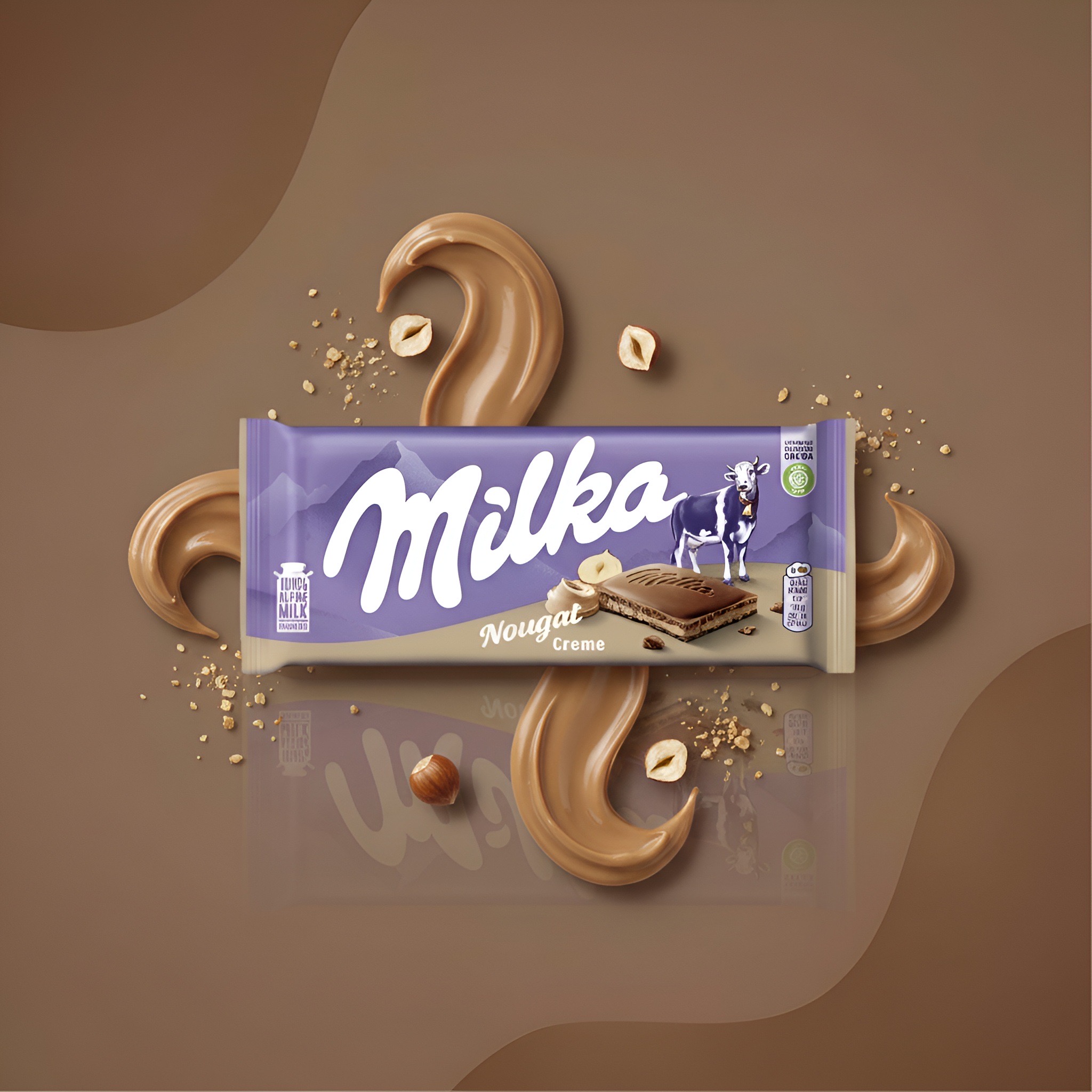 Milka Nougat Creme нуга-крем 100 г