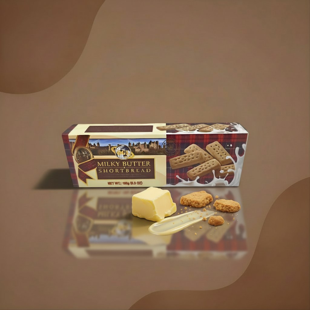 Печенье Milky Butter Shortbread песочное сливочное 100 г