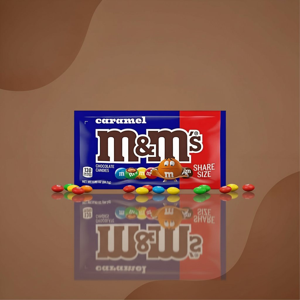 Драже M&M's Caramel с карамелью 80 г