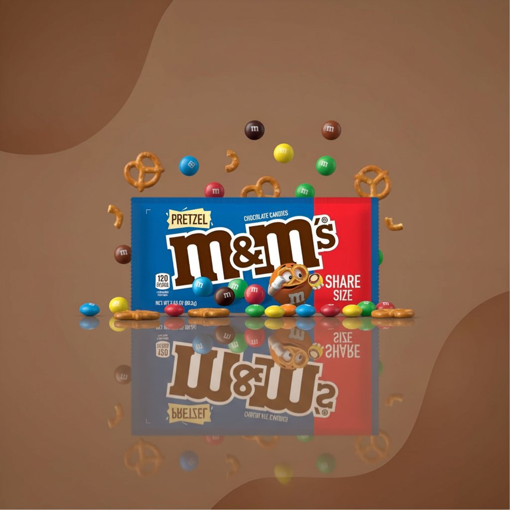 Драже M&M's Pretzel с крендельком 80 г