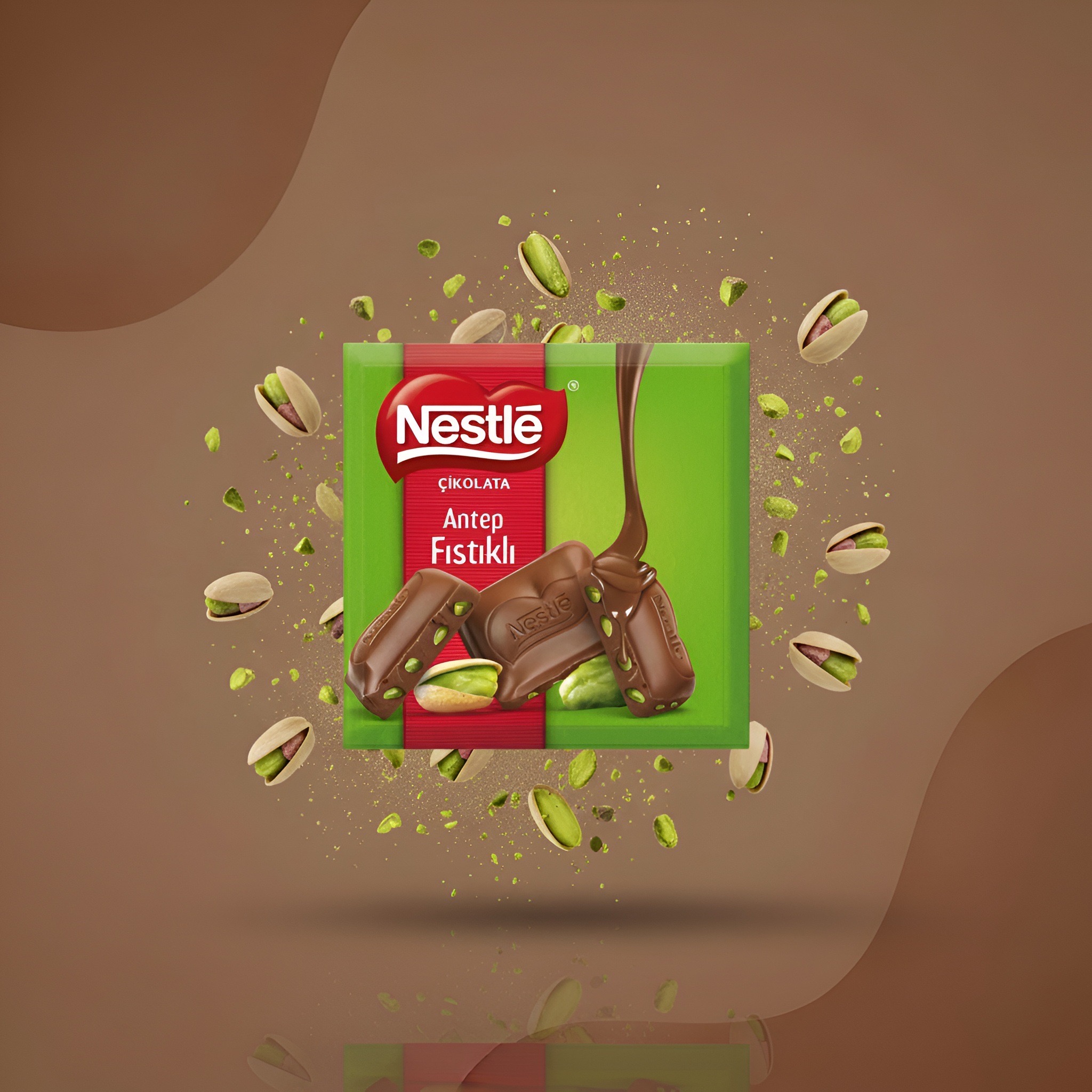 Nestlé Antep Fıstıklı молочный с фисташкой 60 г