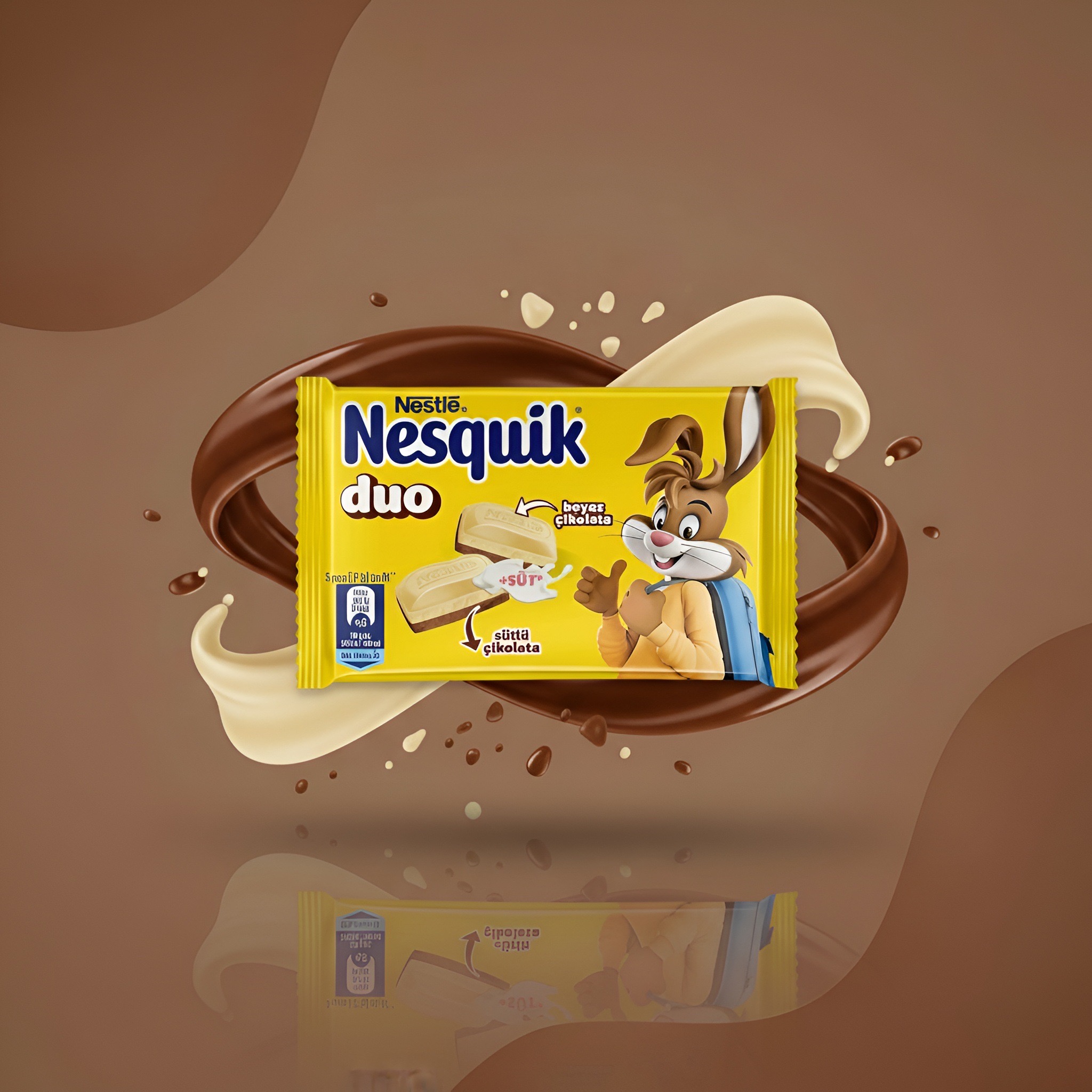 Nestlé Nesquik Duo молочный и белый 43 г