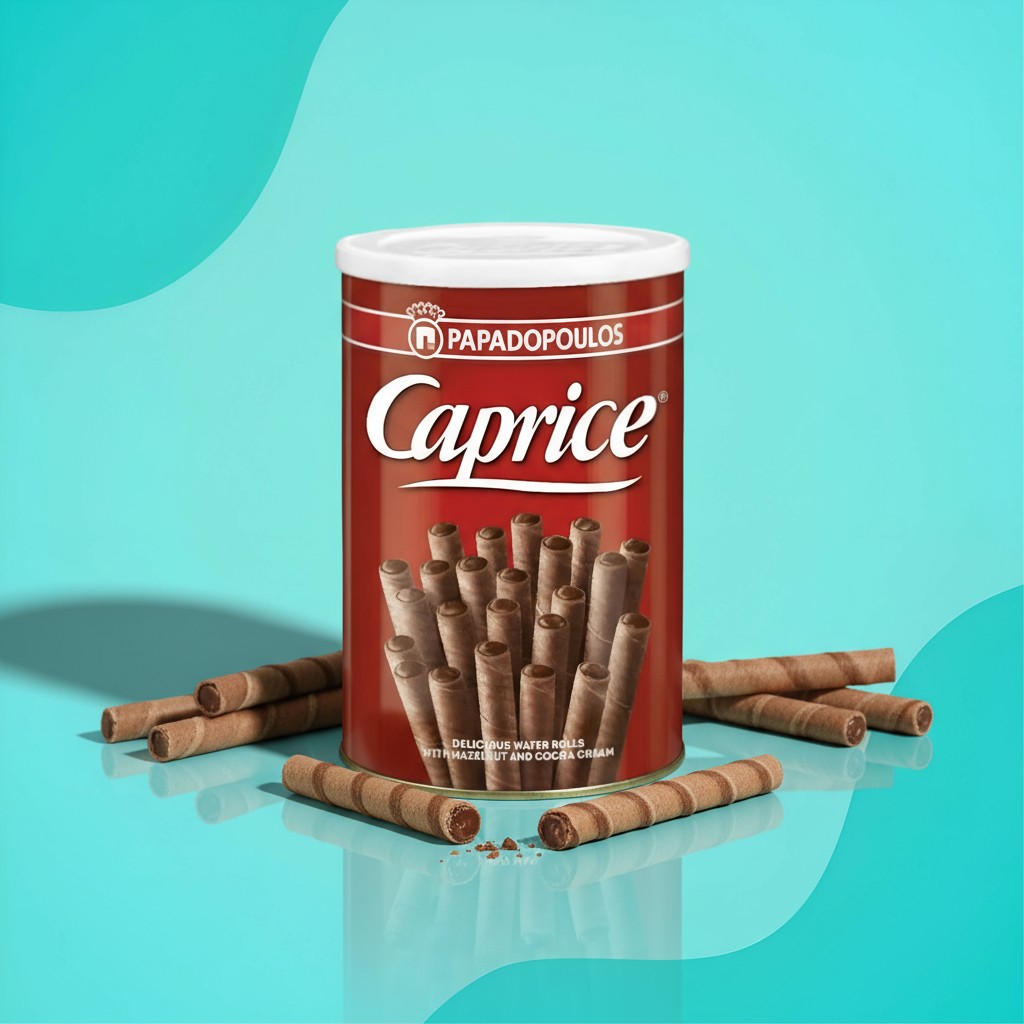 Papadopoulos Caprice вафельные трубочки, 250 г