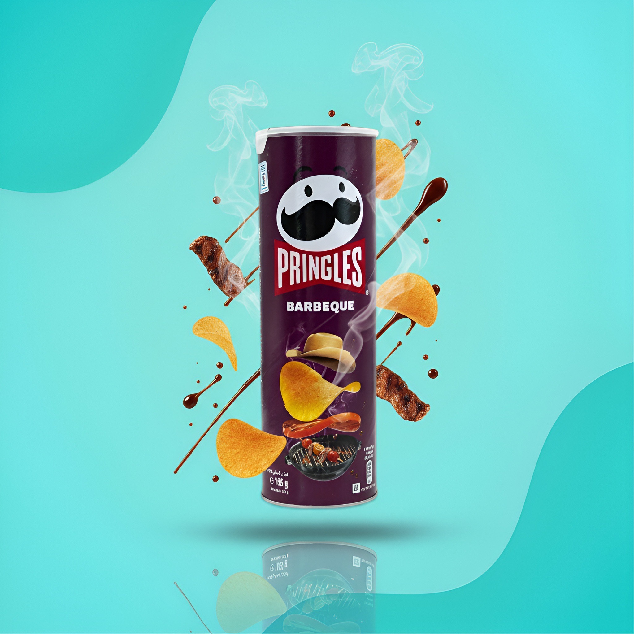 Pringles Барбекю, 165 г