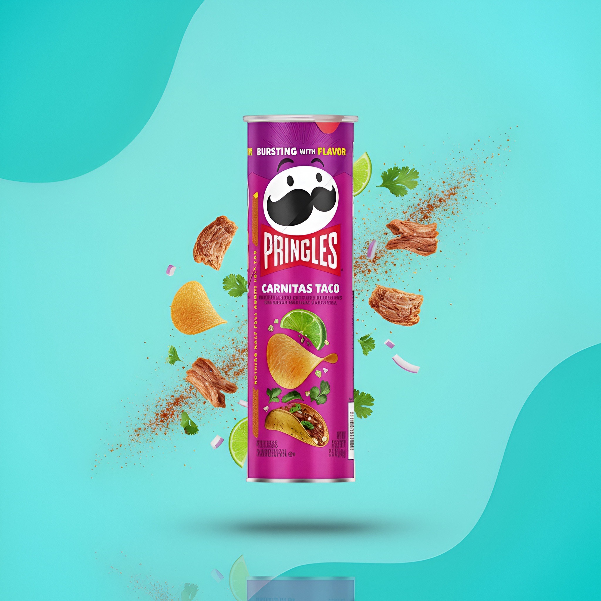 Pringles Свинина тако карнитас, 156 г
