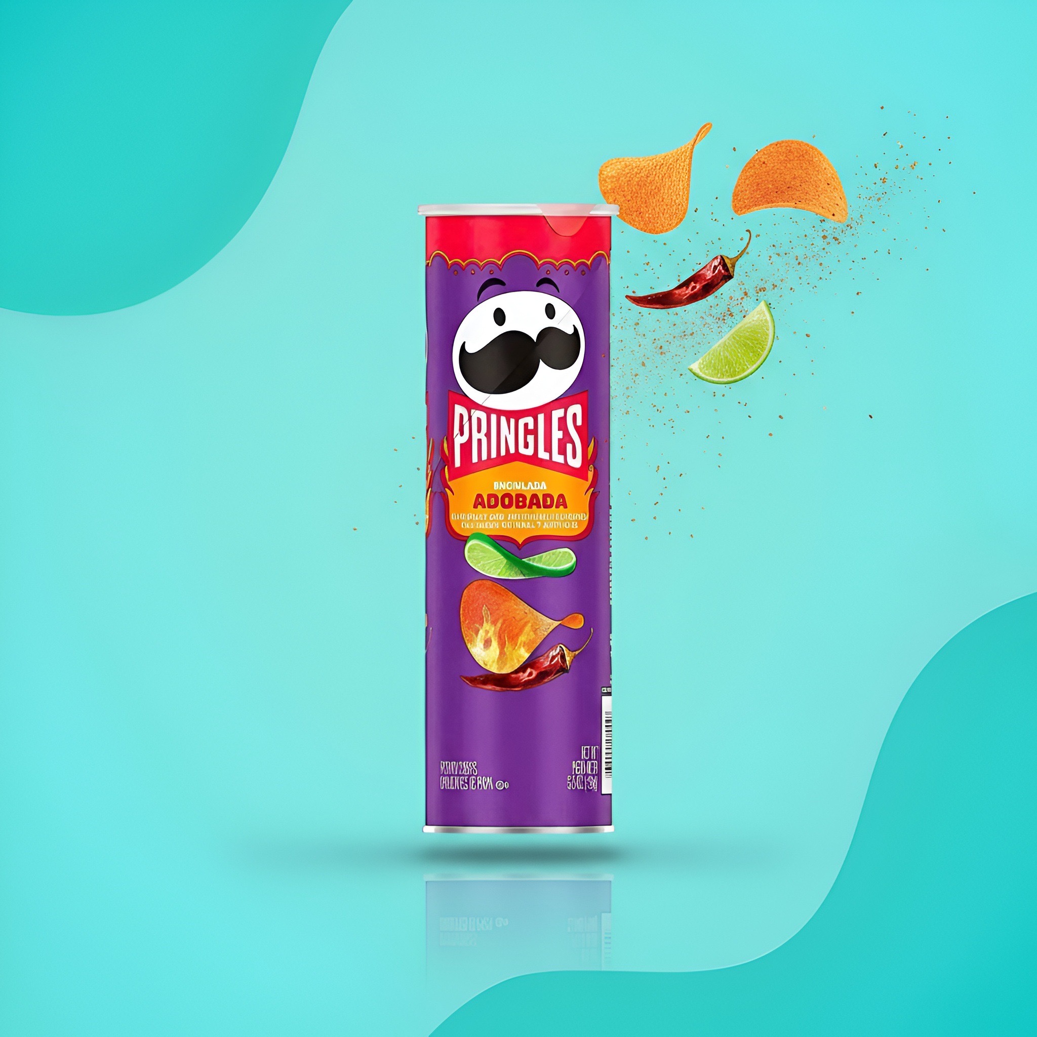 Pringles Адобада (острый мексиканский), 158 г