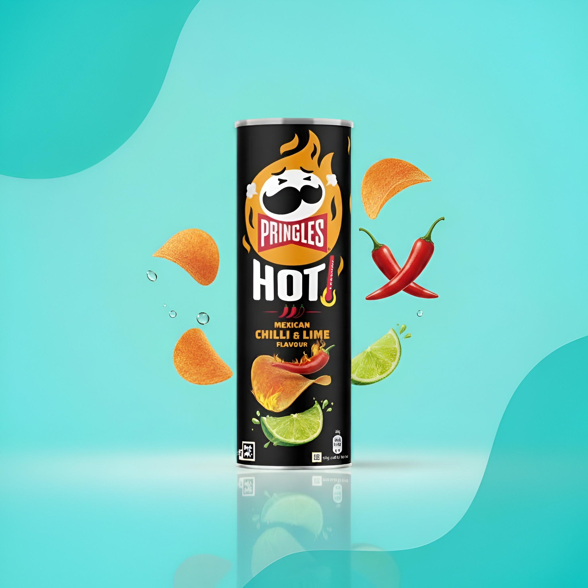 Pringles Чили и лайм по-мексикански, 165 г