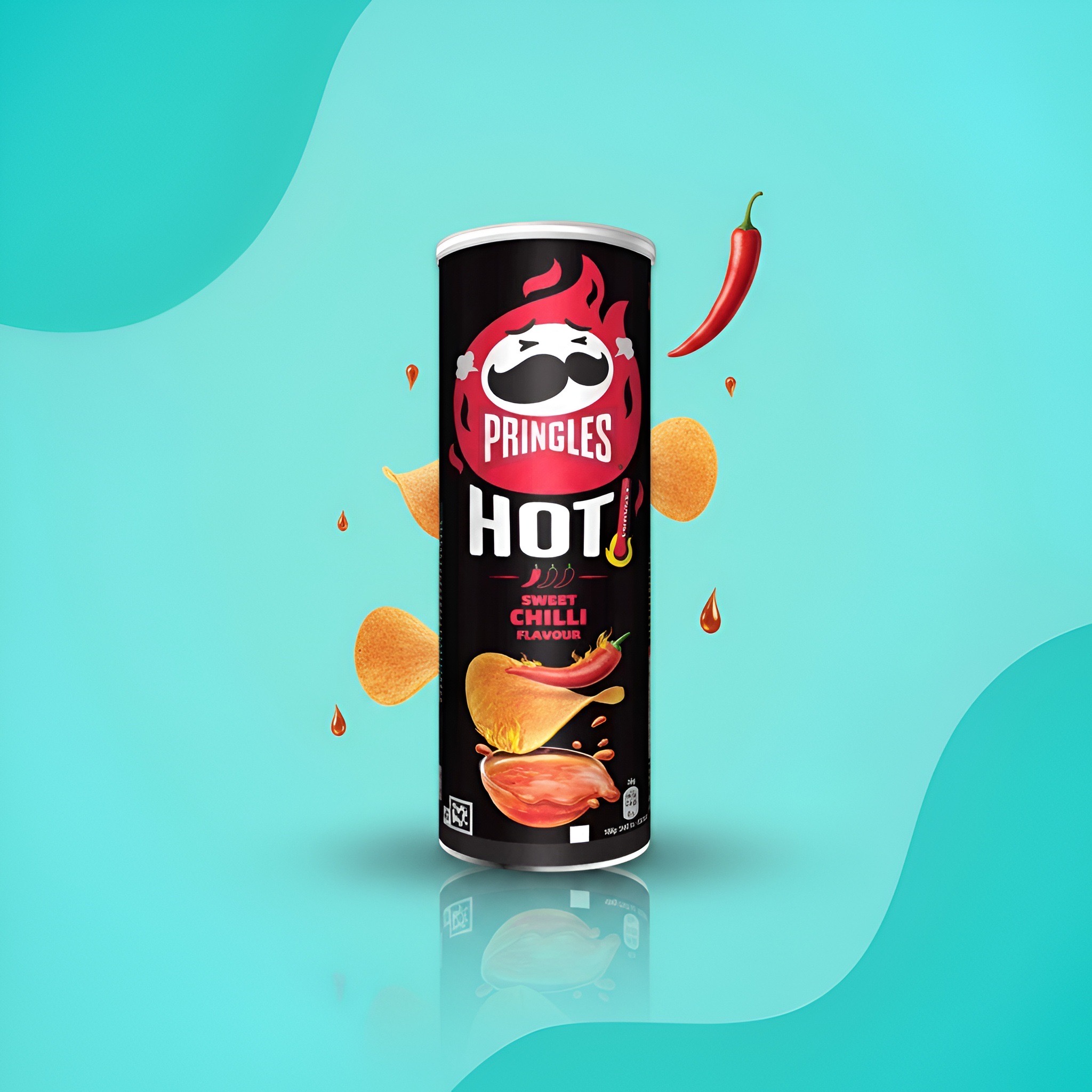 Pringles Сладкий чили, 165 г