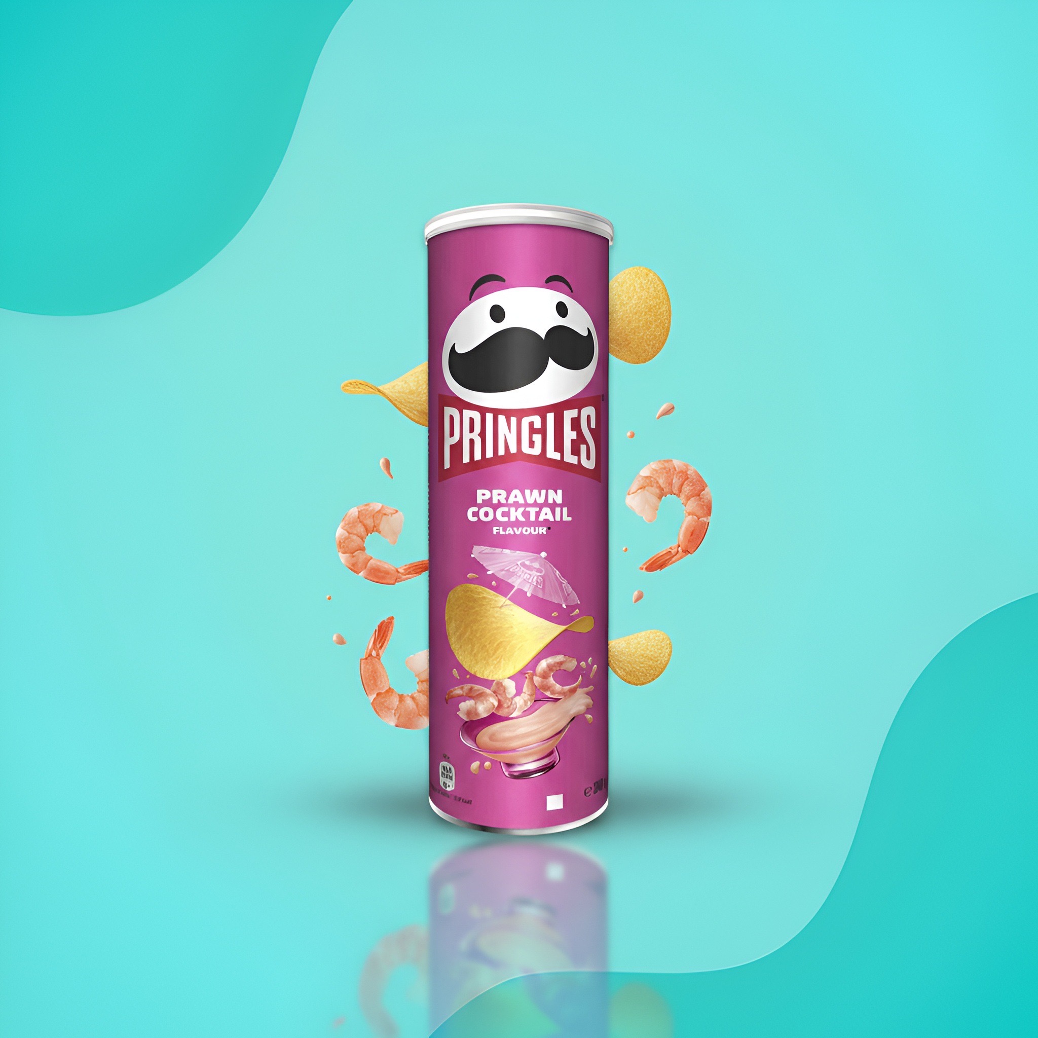 Pringles Креветочный коктейль, 165 г