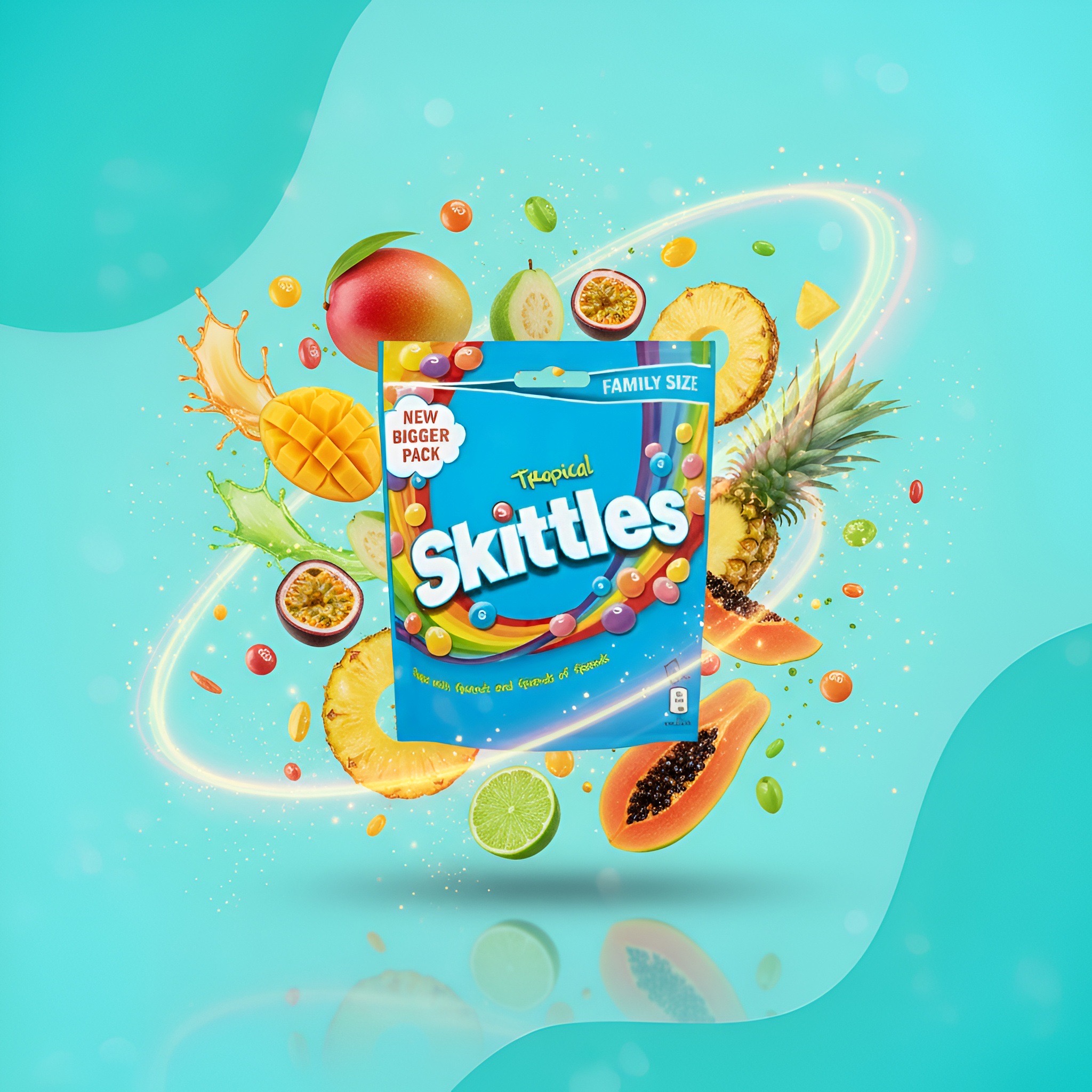 Skittles Тропик (Family Size), 152 г