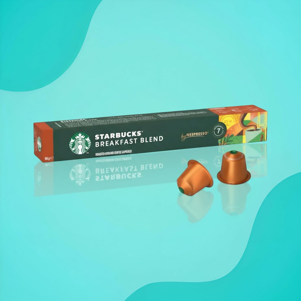 Starbucks Breakfast Blend by Nespresso, 10 капсул, 60 г