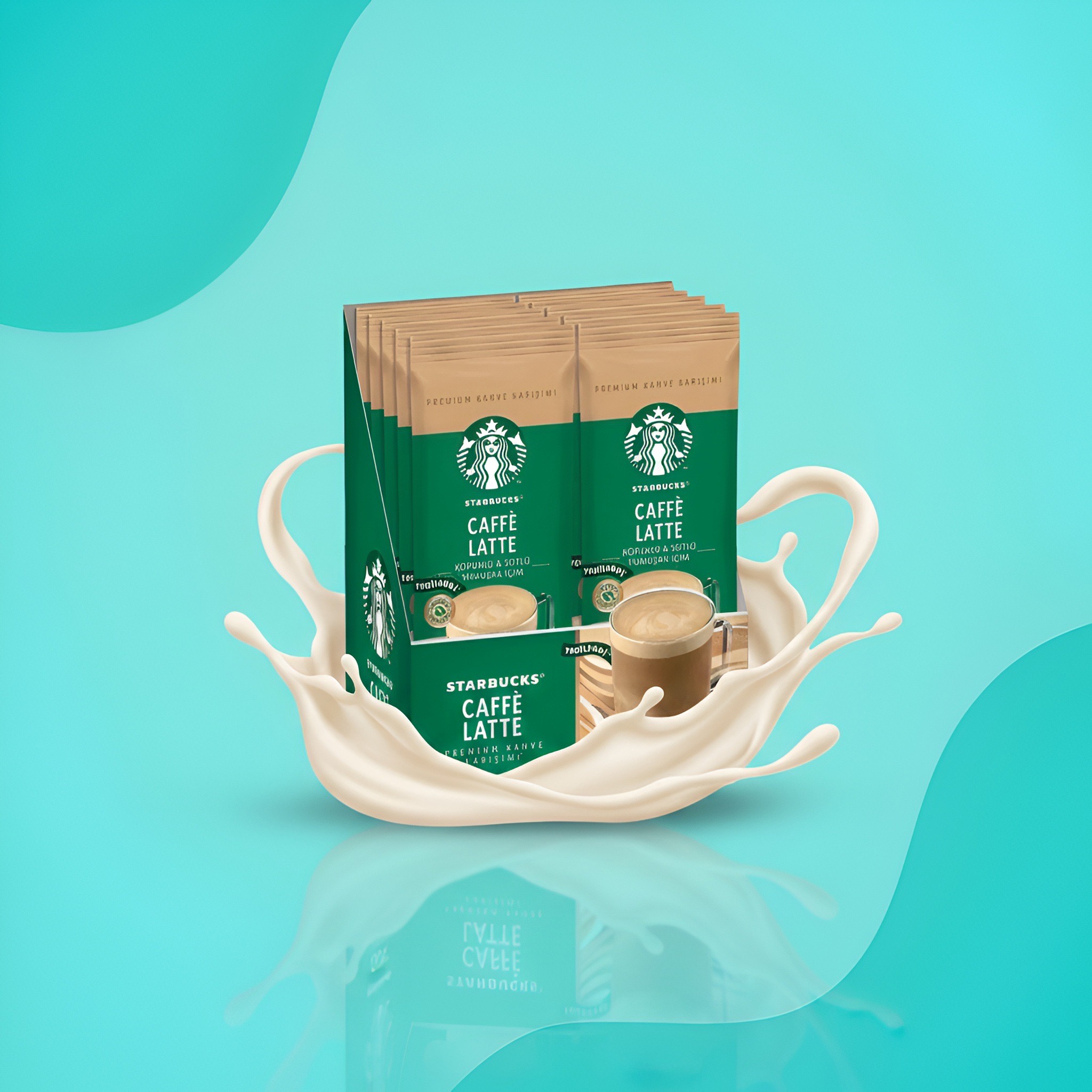 Кофейный напиток Caffè Latte (растворимый, саше), 10 саше