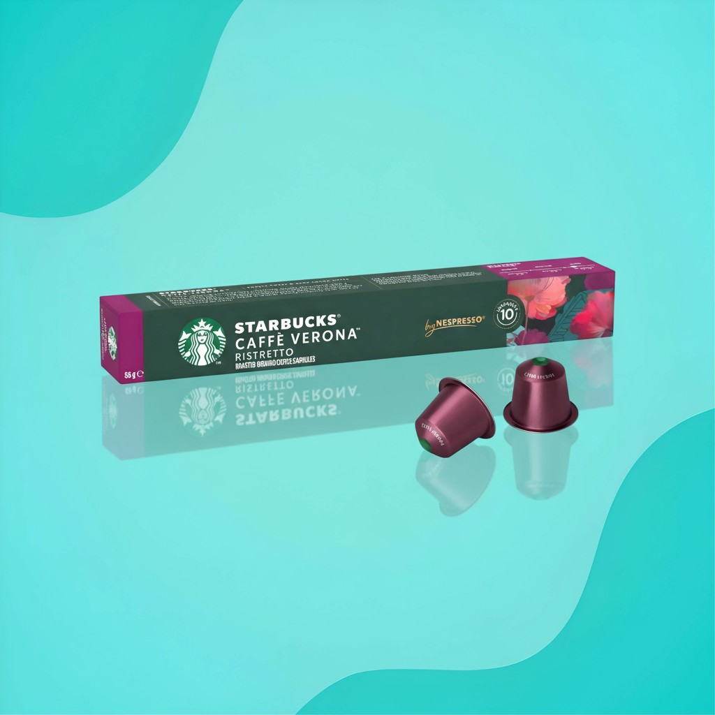 Starbucks Caffè Verona Ristretto by Nespresso, 10 капсул, 55 г