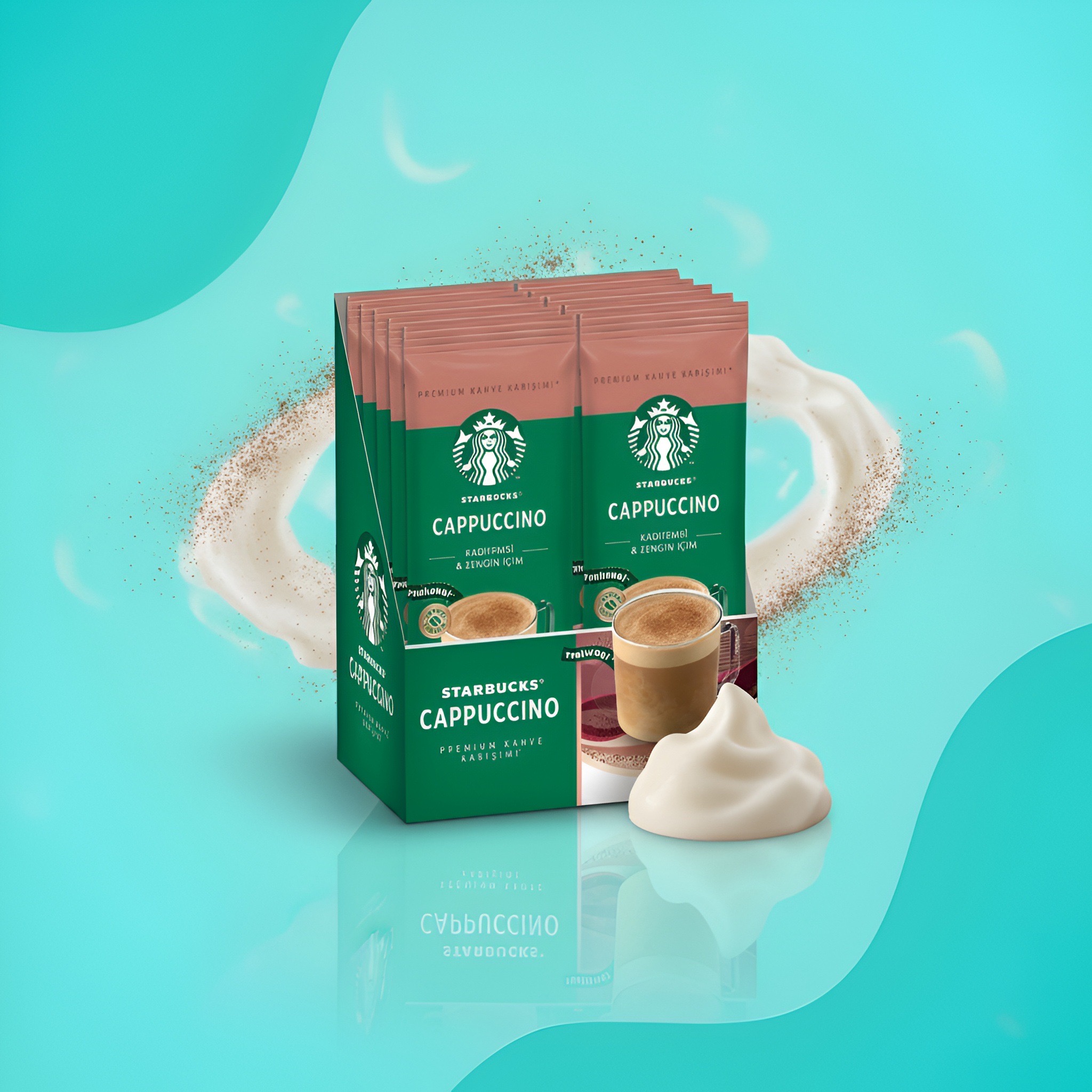 Кофейный напиток Cappuccino (растворимый, саше), 10 саше