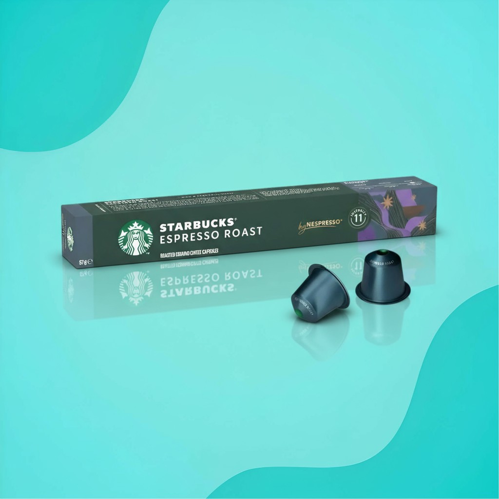 Starbucks Espresso Roast by Nespresso, 10 капсул, 57 г