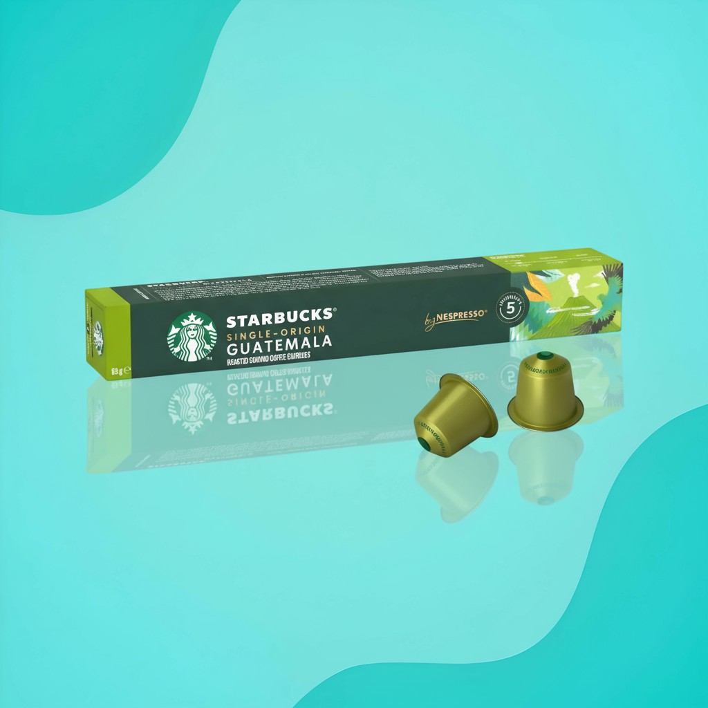 Starbucks Single-Origin Guatemala by Nespresso, 10 капсул, 63 г