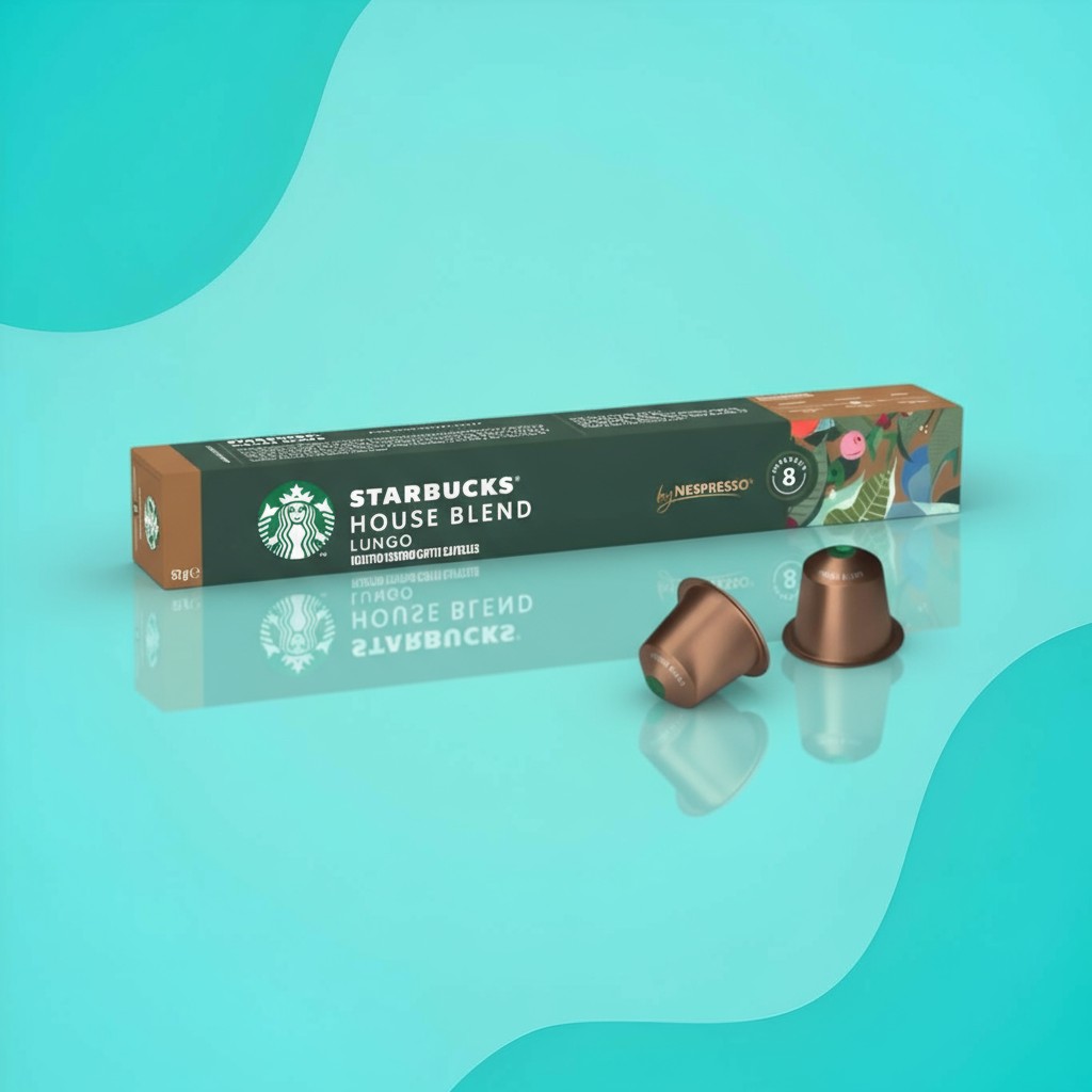 Starbucks House Blend Lungo by Nespresso, 10 капсул, 57 г