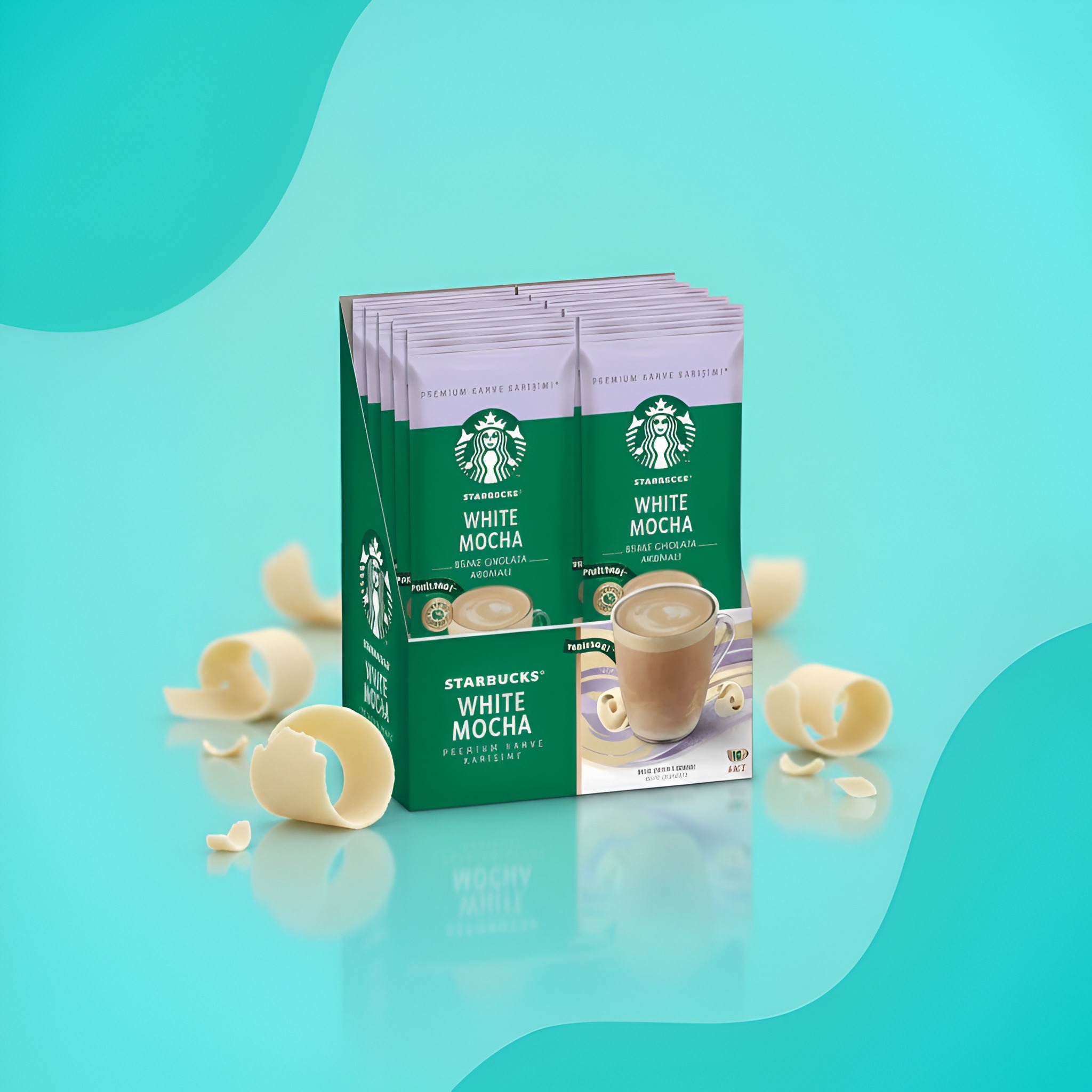 Кофейный напиток White Mocha (растворимый, саше), 10 саше