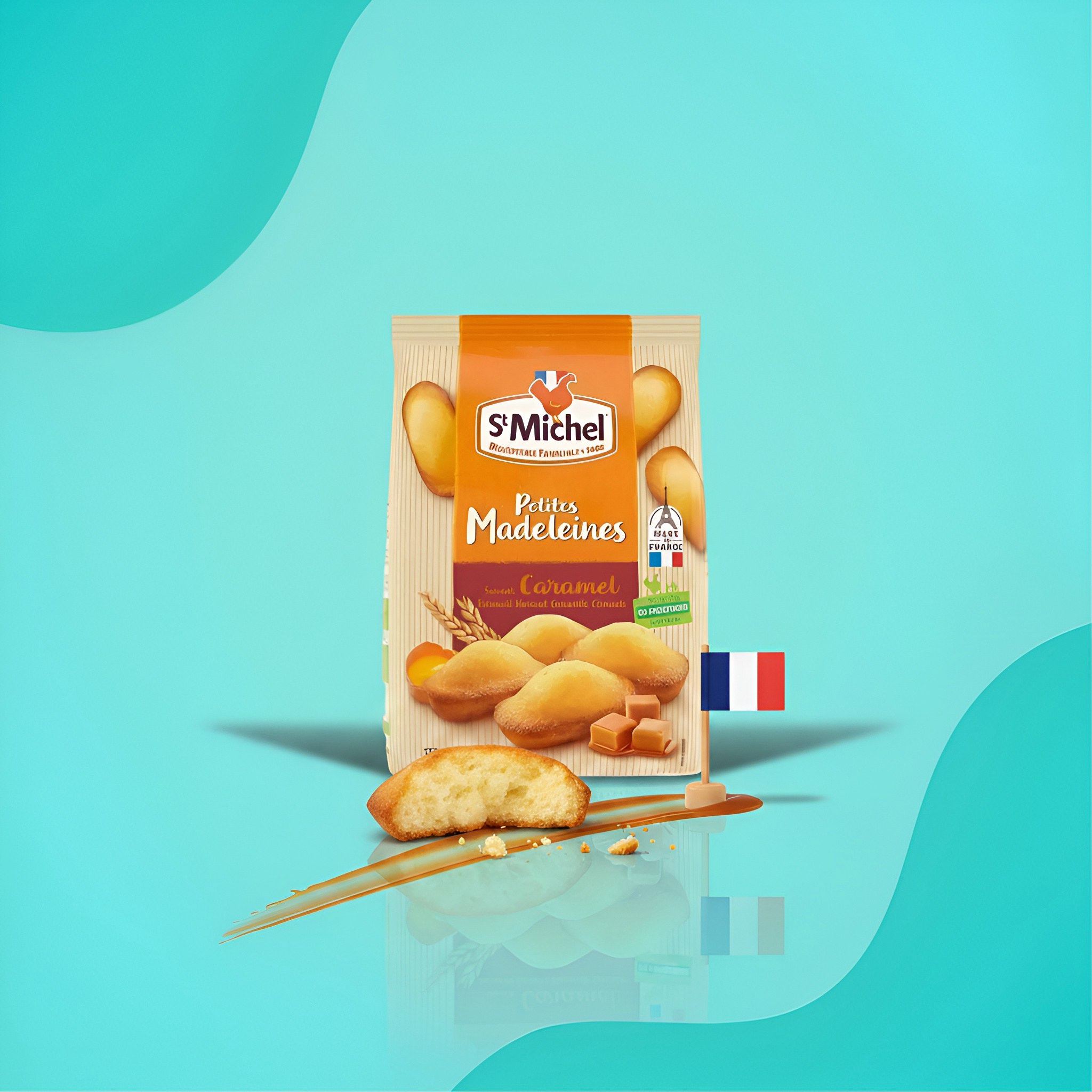 Пирожные St Michel Petites Madeleines карамель 175 г